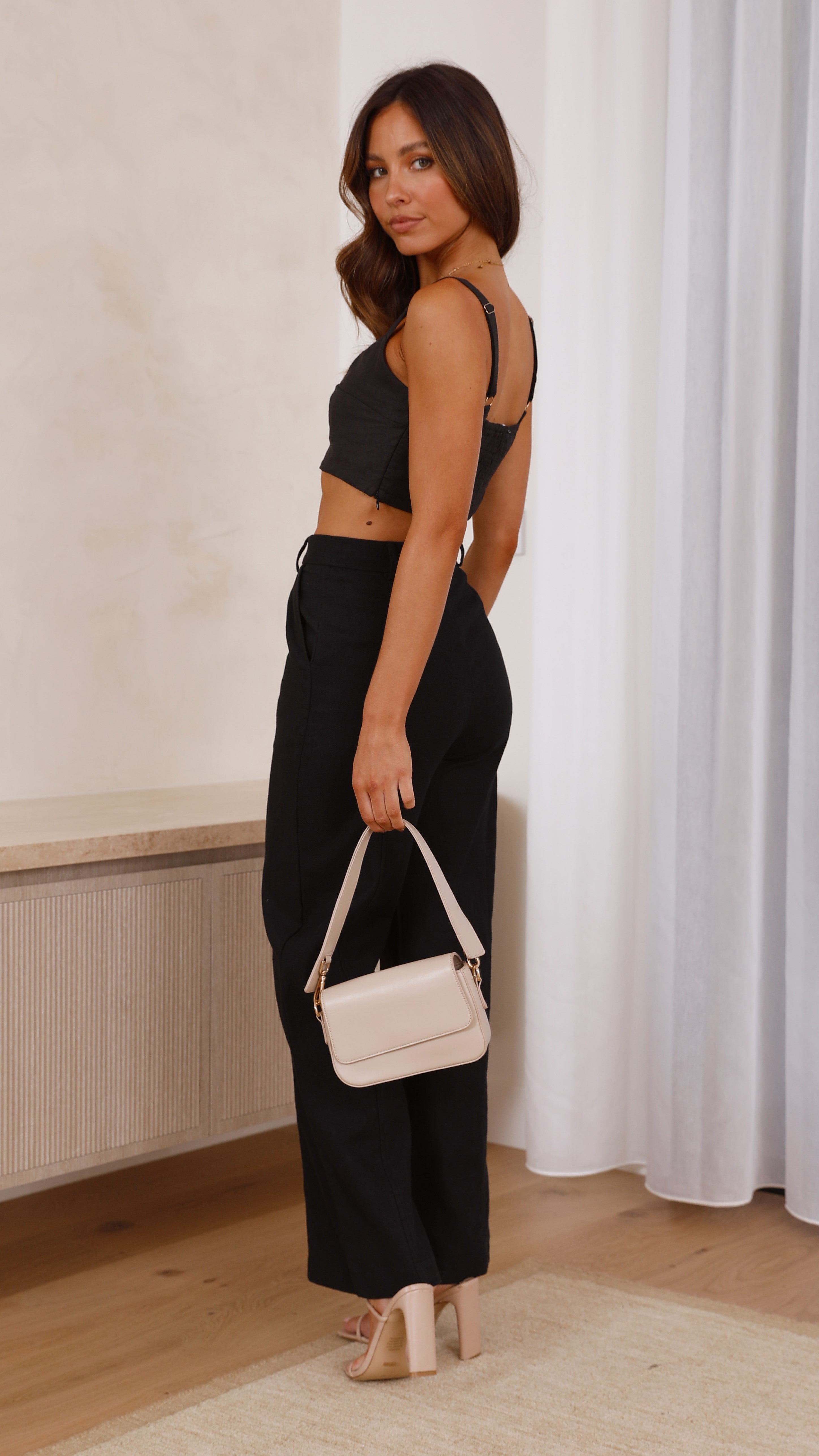 Elaini Pants - Black-Sunshines Bliss