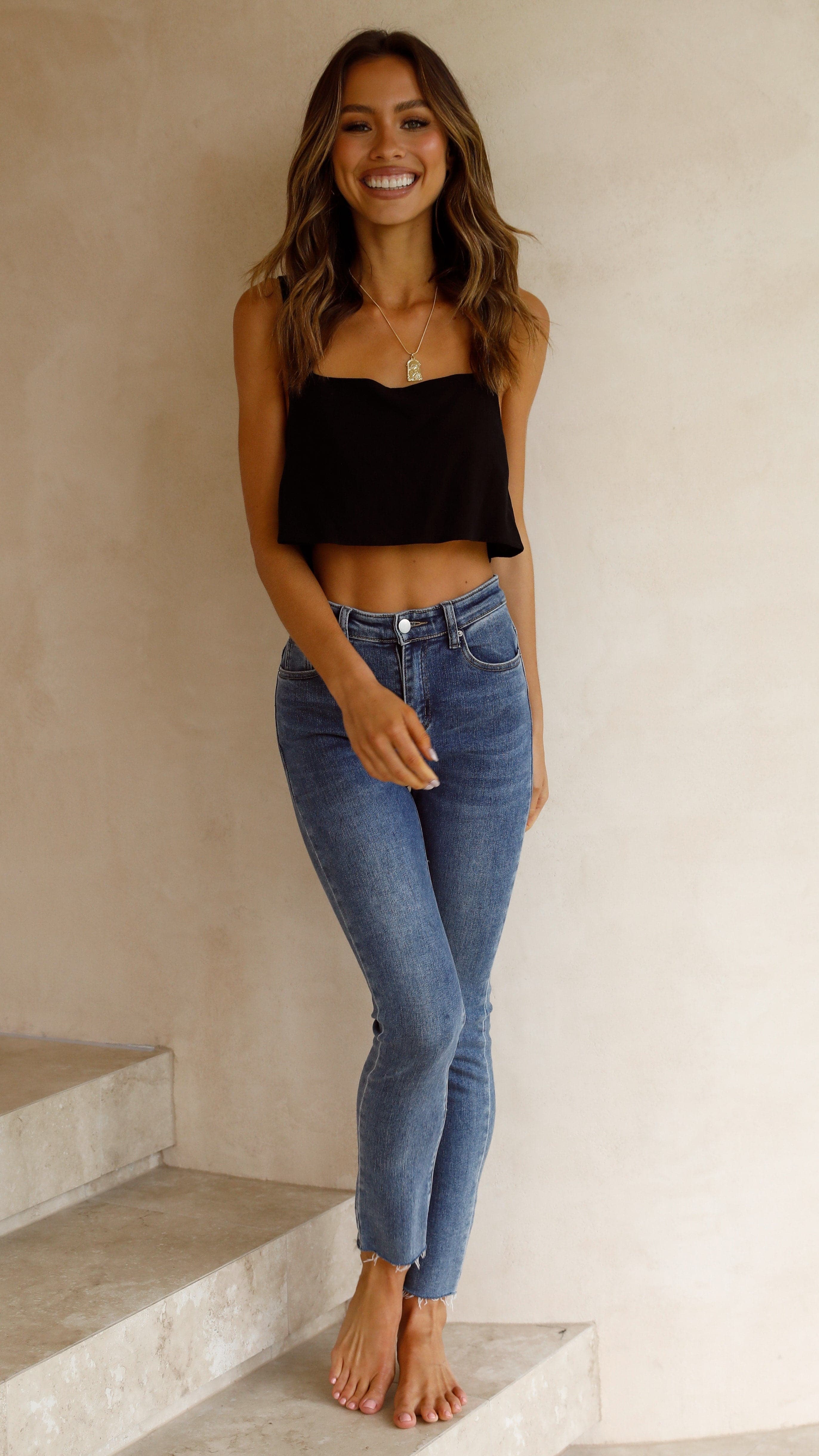 Tyler Jeans - Dark Denim-Sunshines Bliss