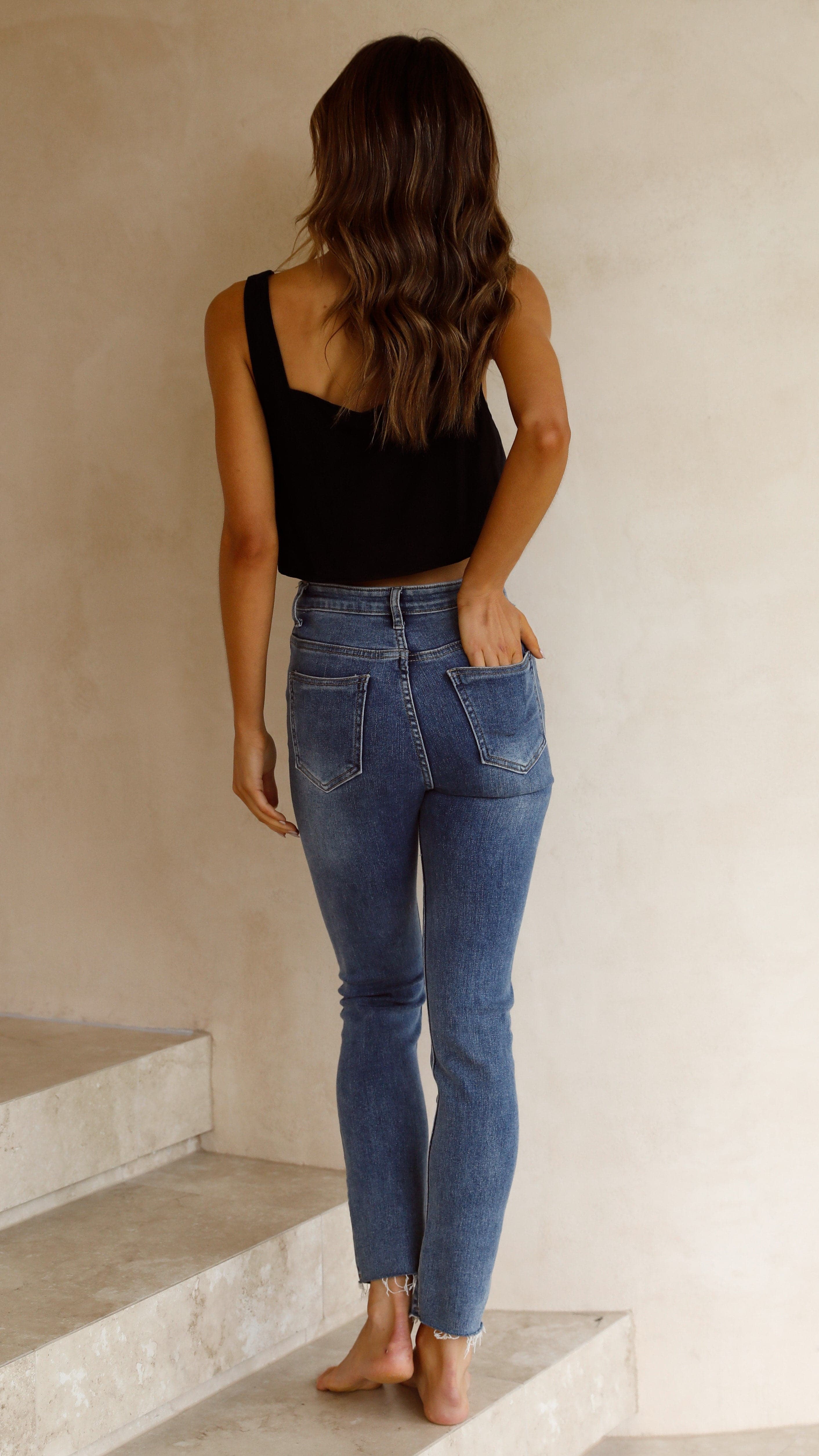 Tyler Jeans - Dark Denim-Sunshines Bliss