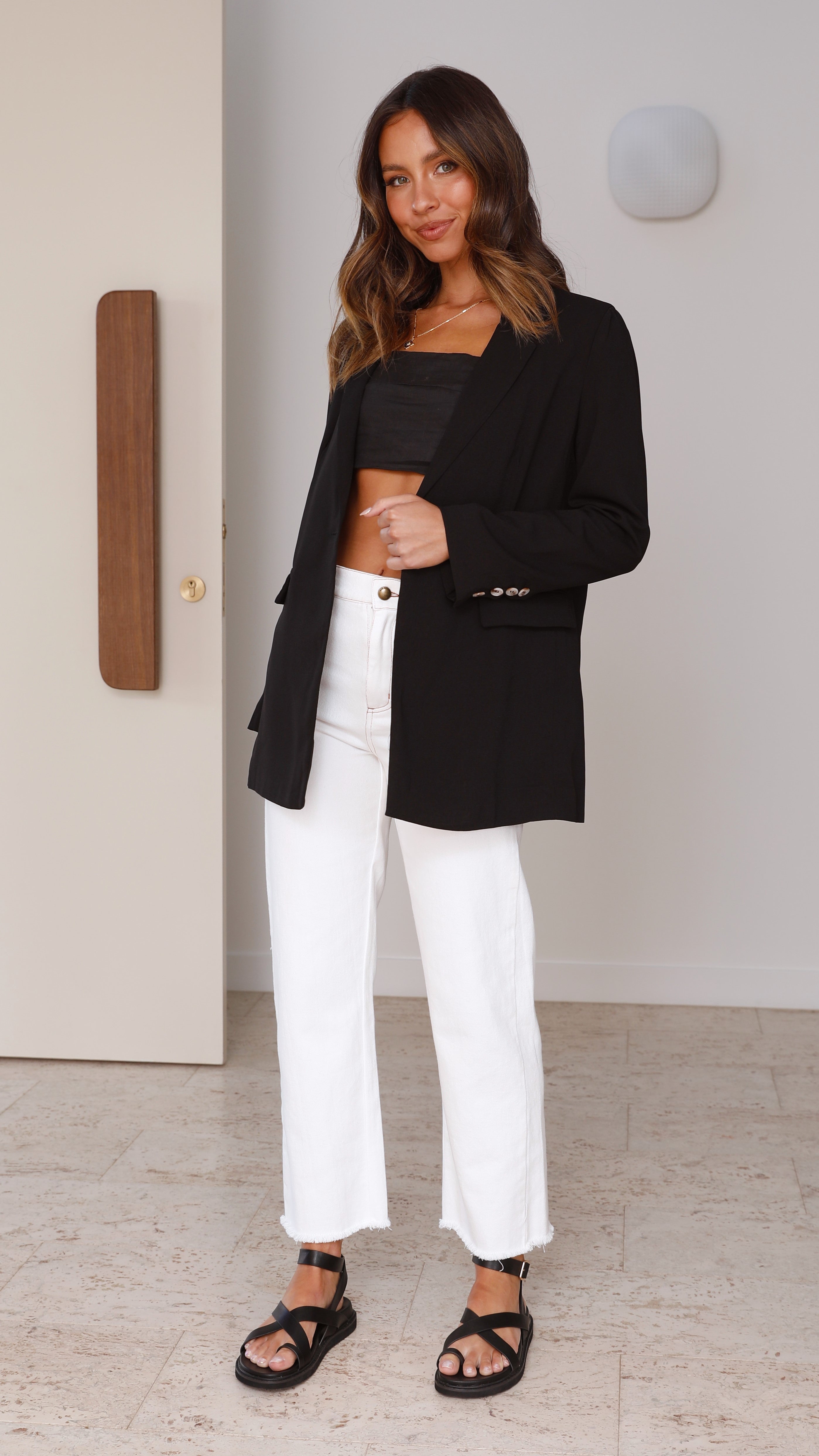 Rulie Blazer - Black-Sunshines Bliss