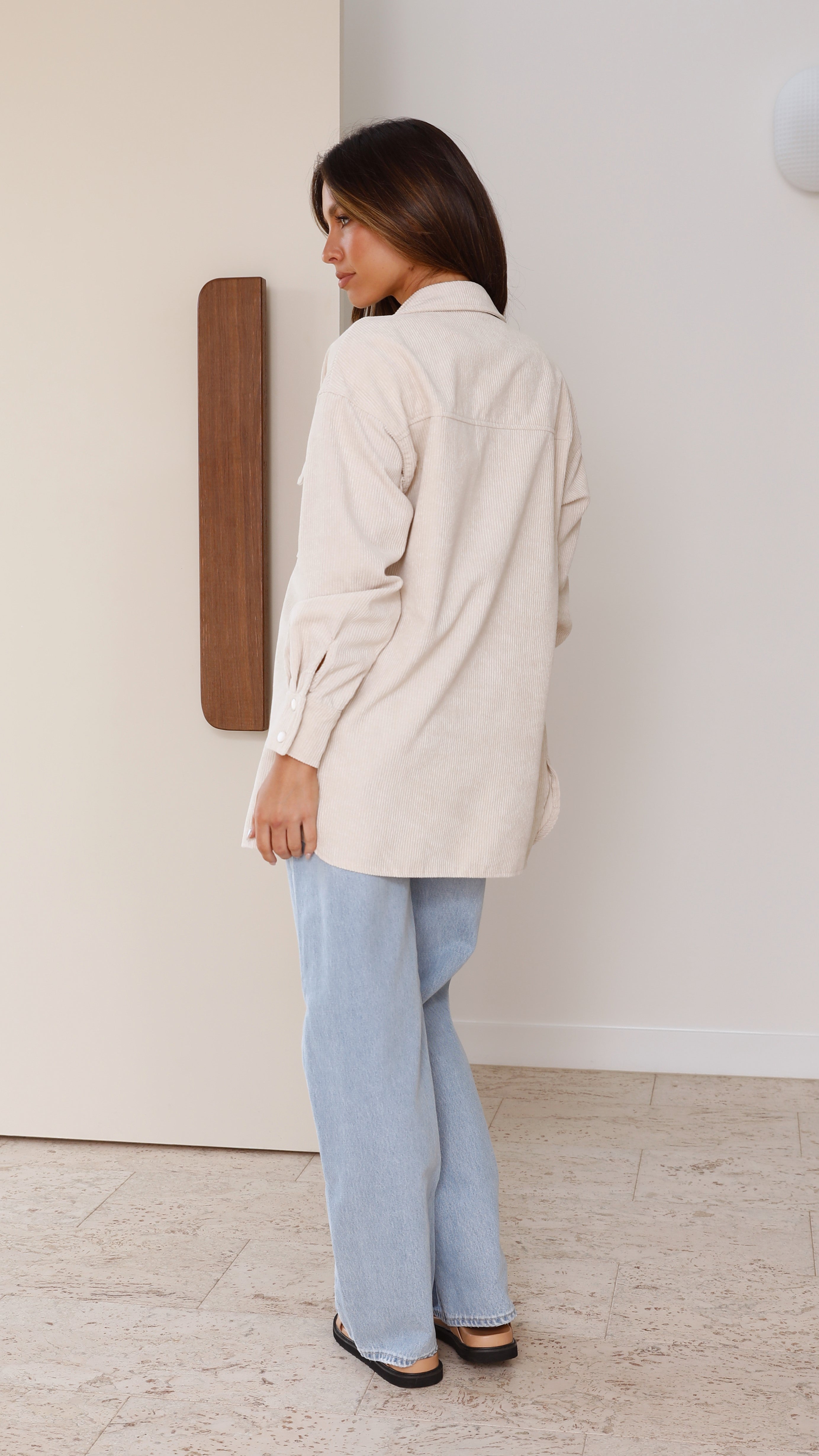 Jaren Jacket - Beige-Sunshines Bliss