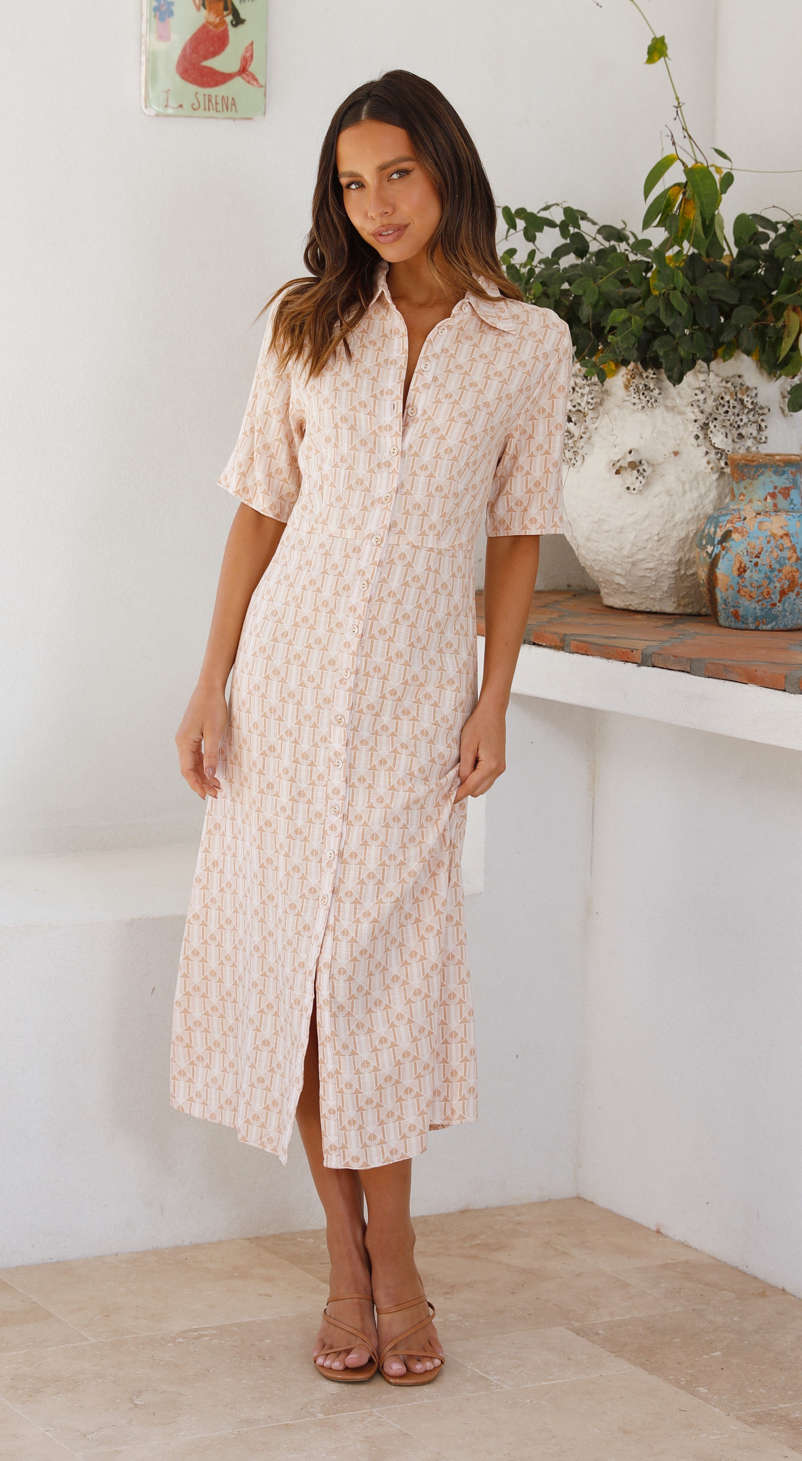 Ginny Midi Dress - Ginny Print-Sunshines Bliss