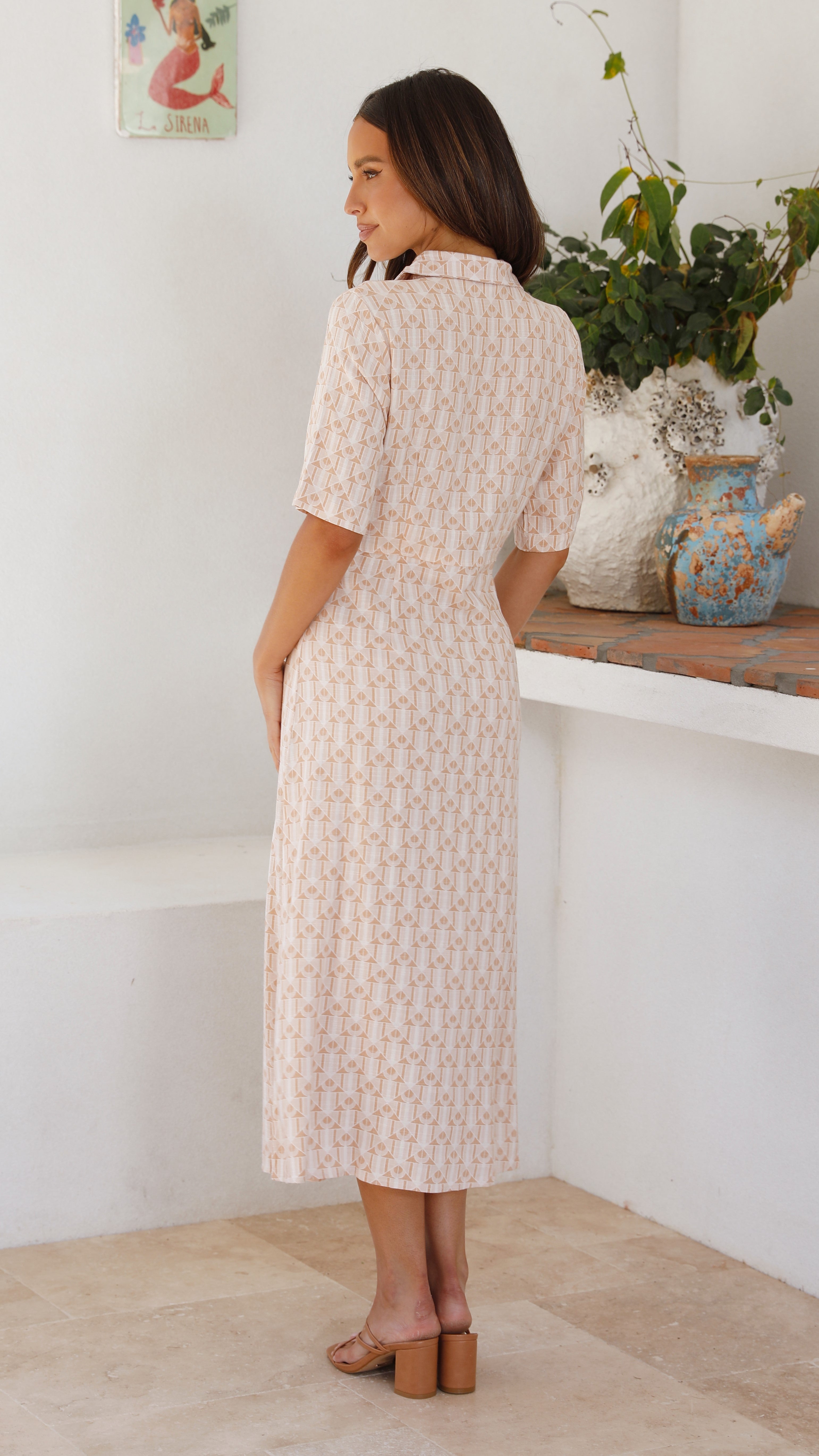 Ginny Midi Dress - Ginny Print-Sunshines Bliss