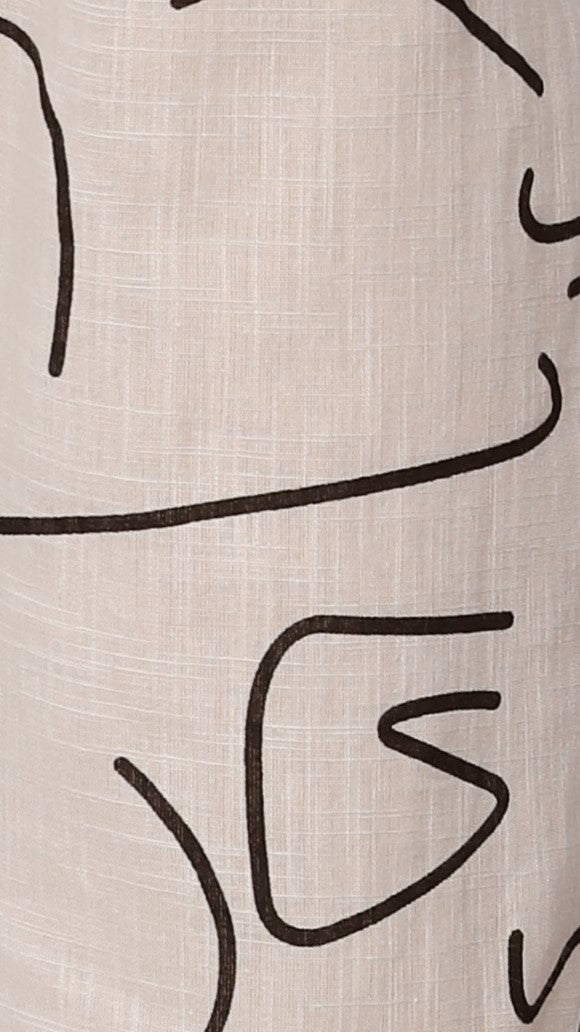 Cleo Button Up Shirt and Pants Set - Beige-Sunshines Bliss