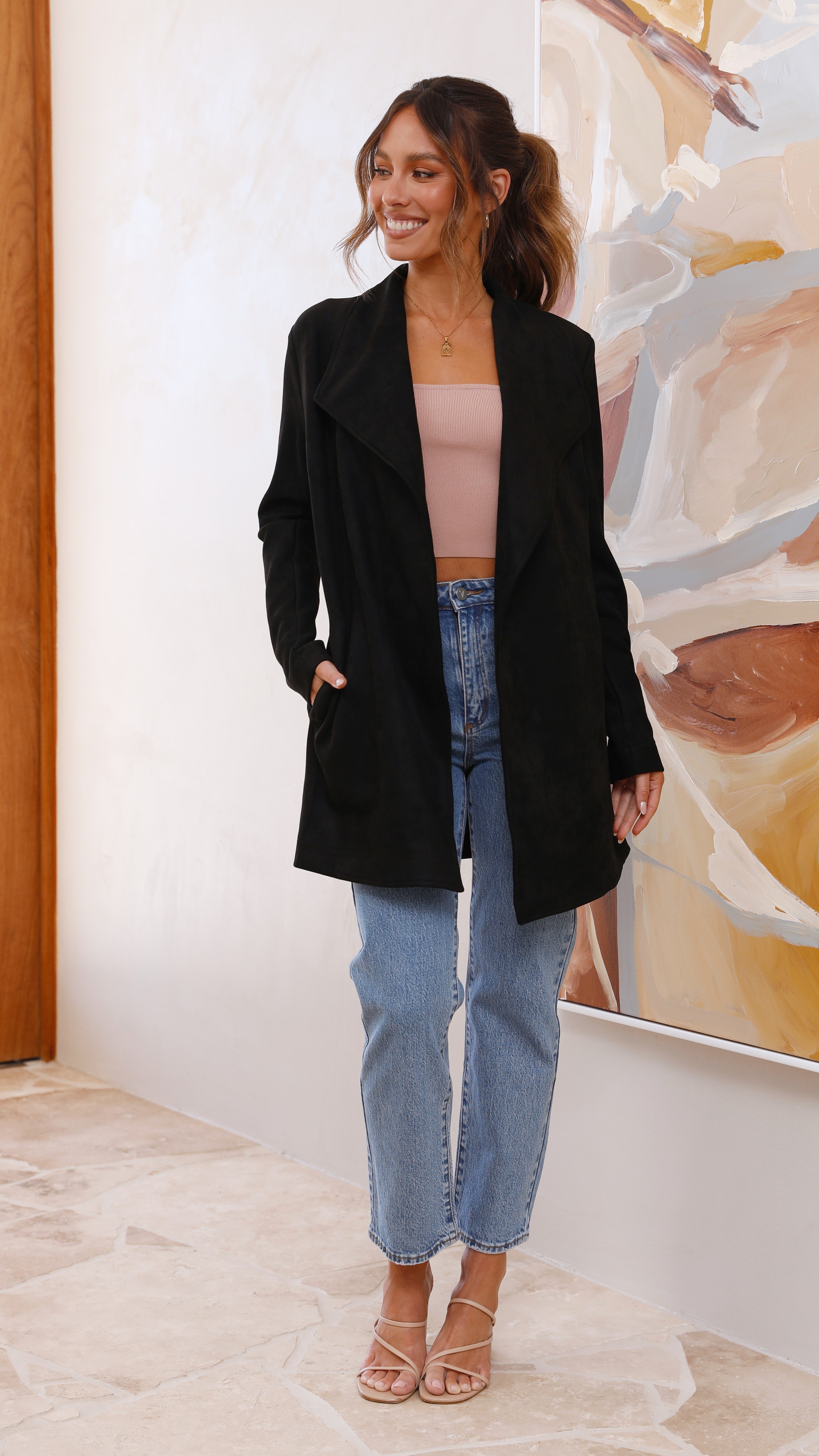 Tallis Jacket - Black-Sunshines Bliss