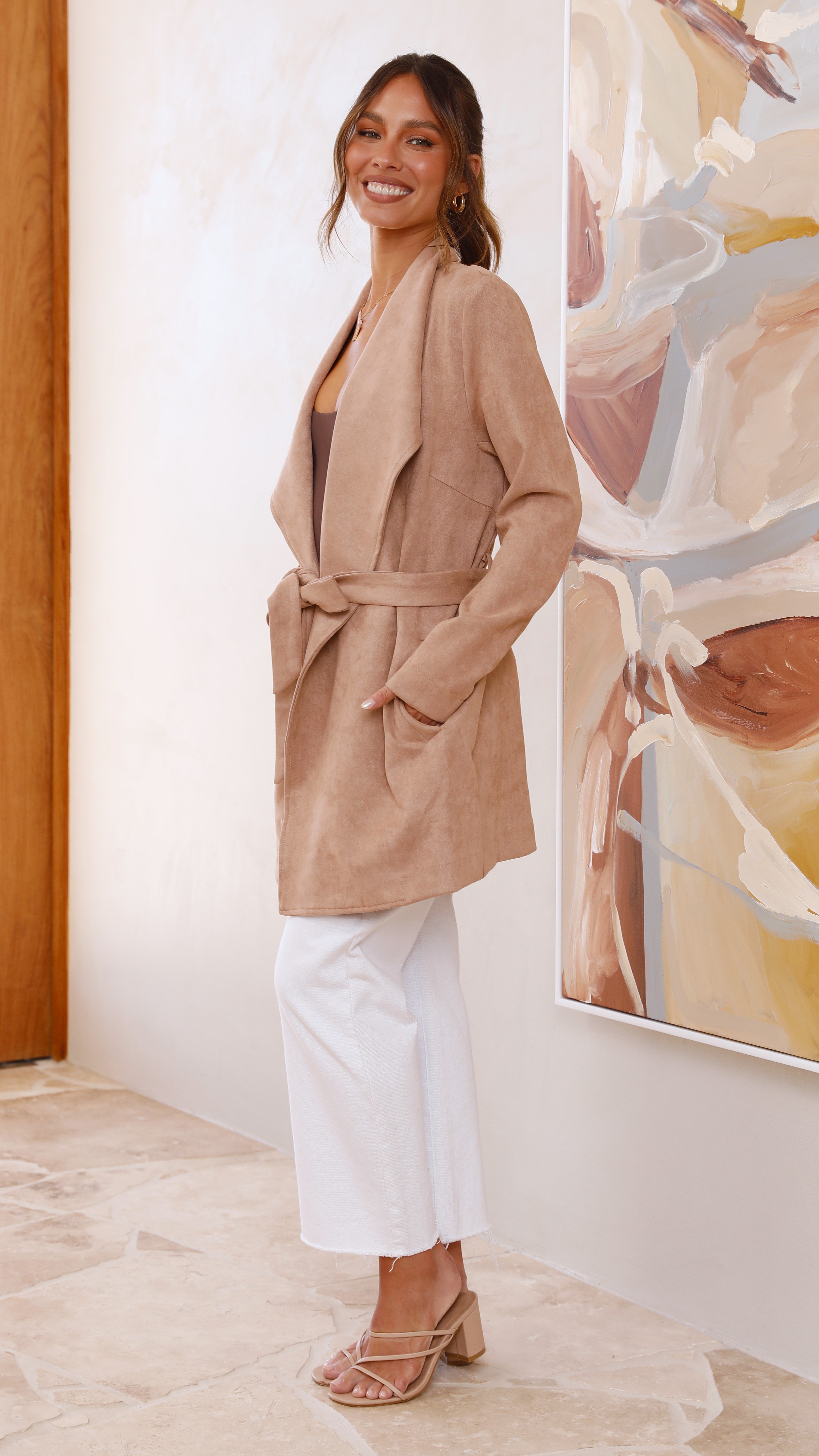 Tallis Jacket - Latte-Sunshines Bliss