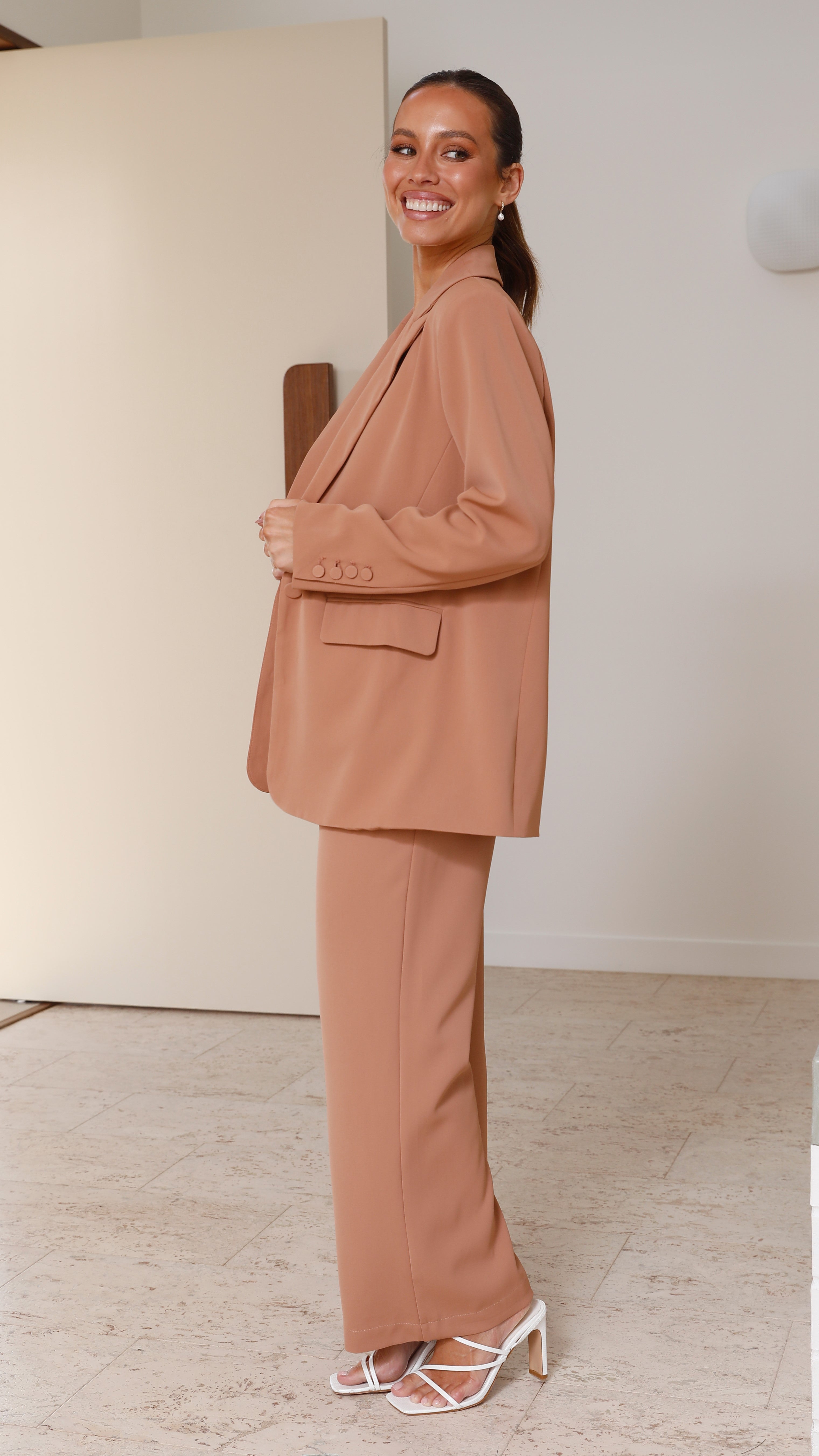 Atelia Jacket - Tan-Sunshines Bliss