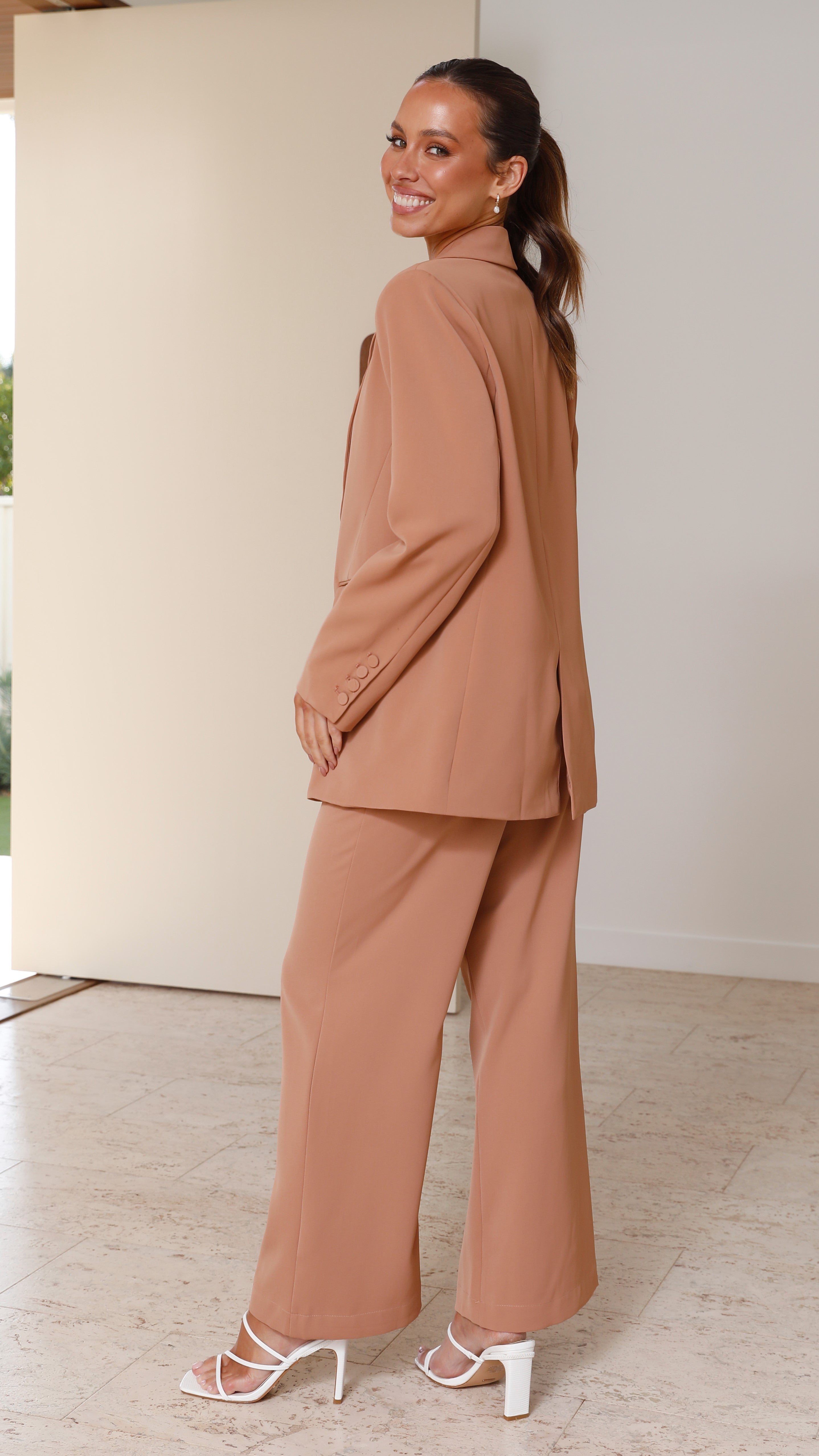 Atelia Jacket - Tan-Sunshines Bliss