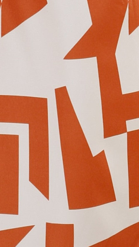 Melanie Maxi Dress - Orange/Rust Print-Sunshines Bliss