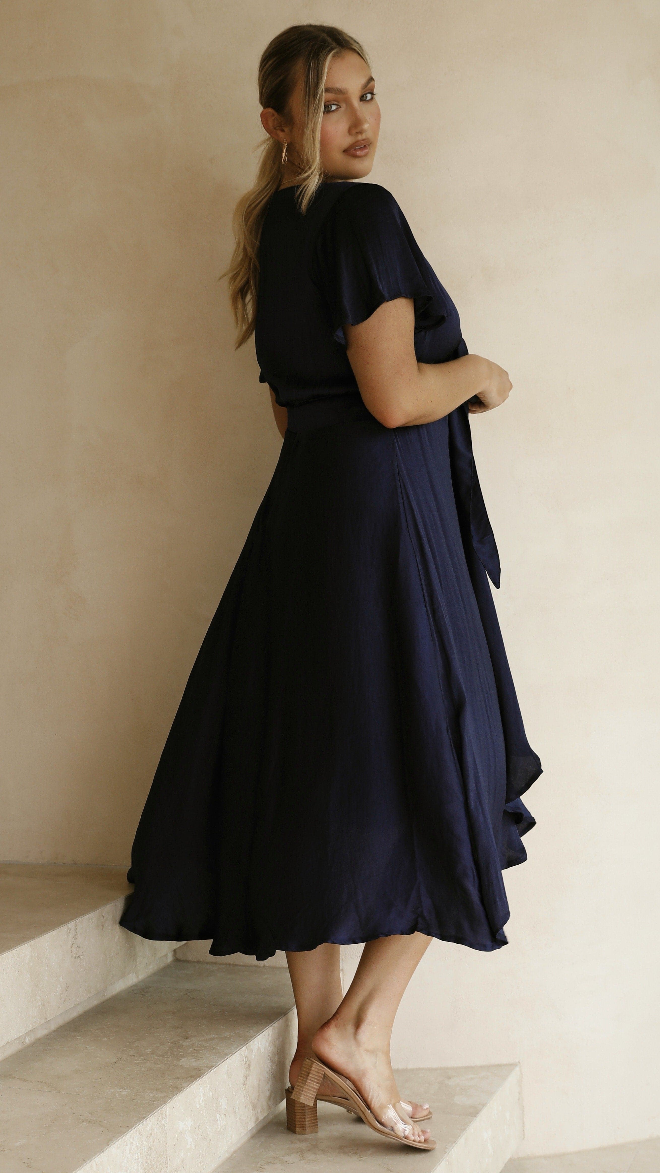 Sunny Daze Dress - Navy-Sunshines Bliss