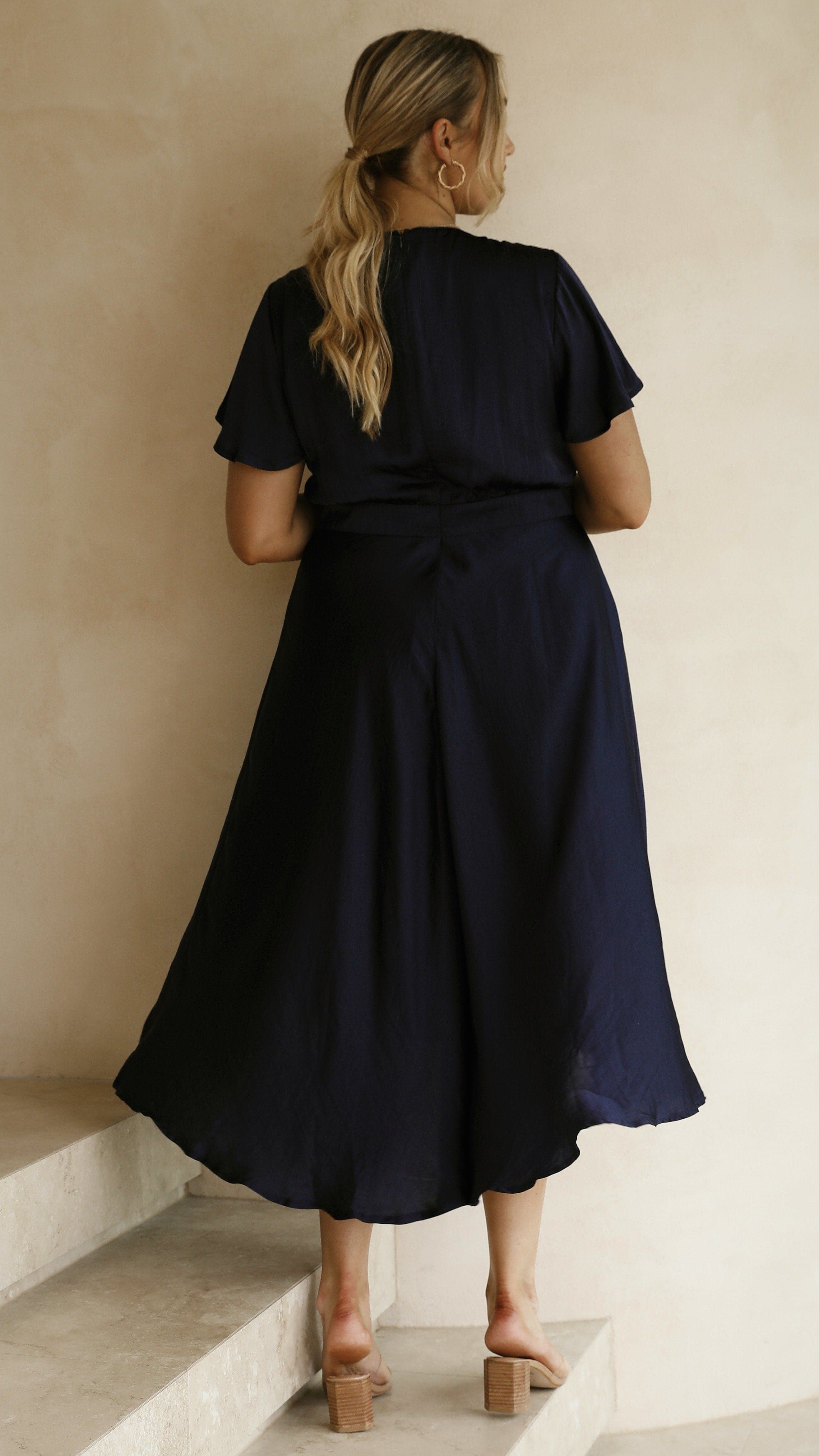 Sunny Daze Dress - Navy-Sunshines Bliss