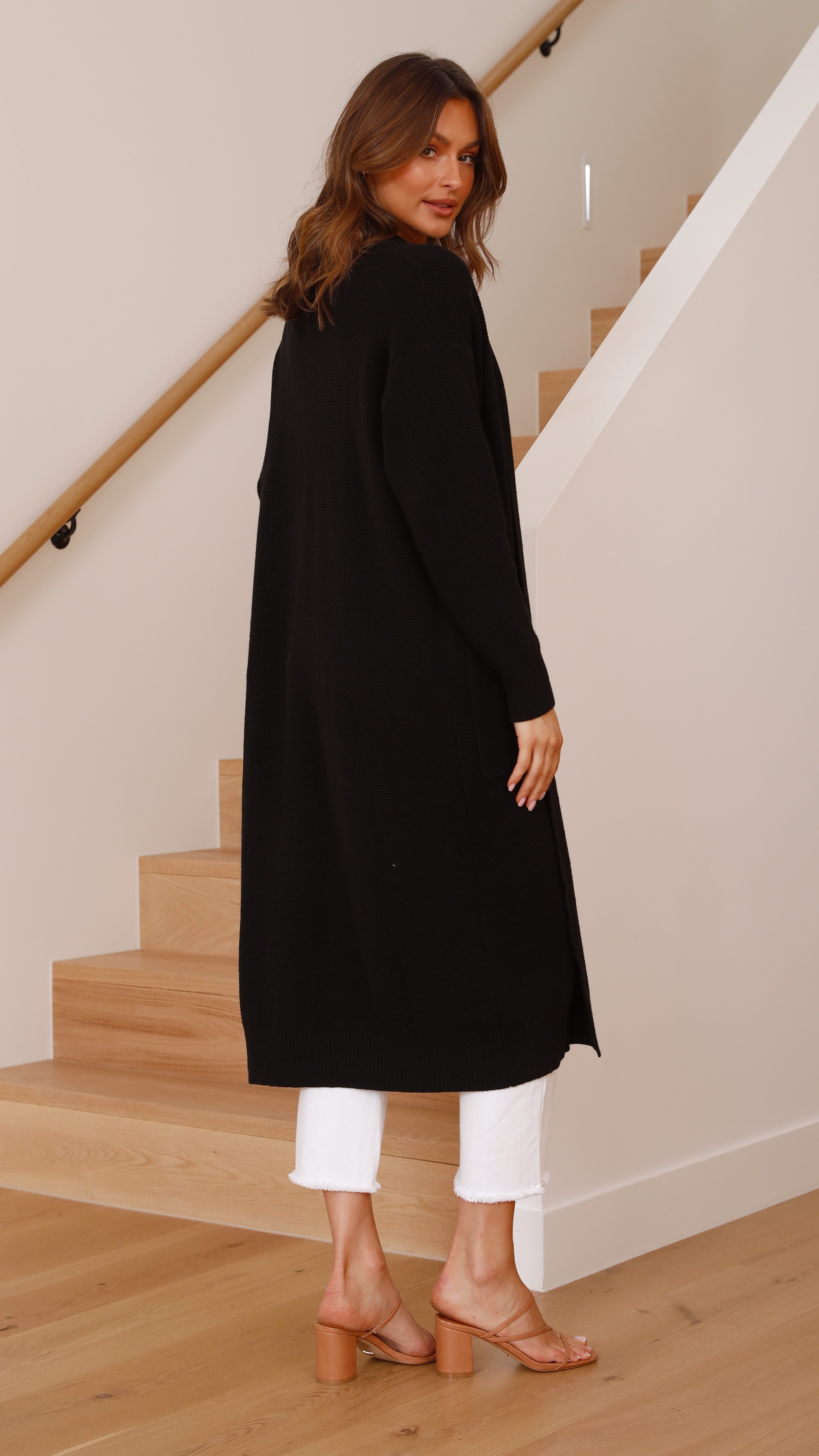 Nadine Cardigan - Black-Sunshines Bliss