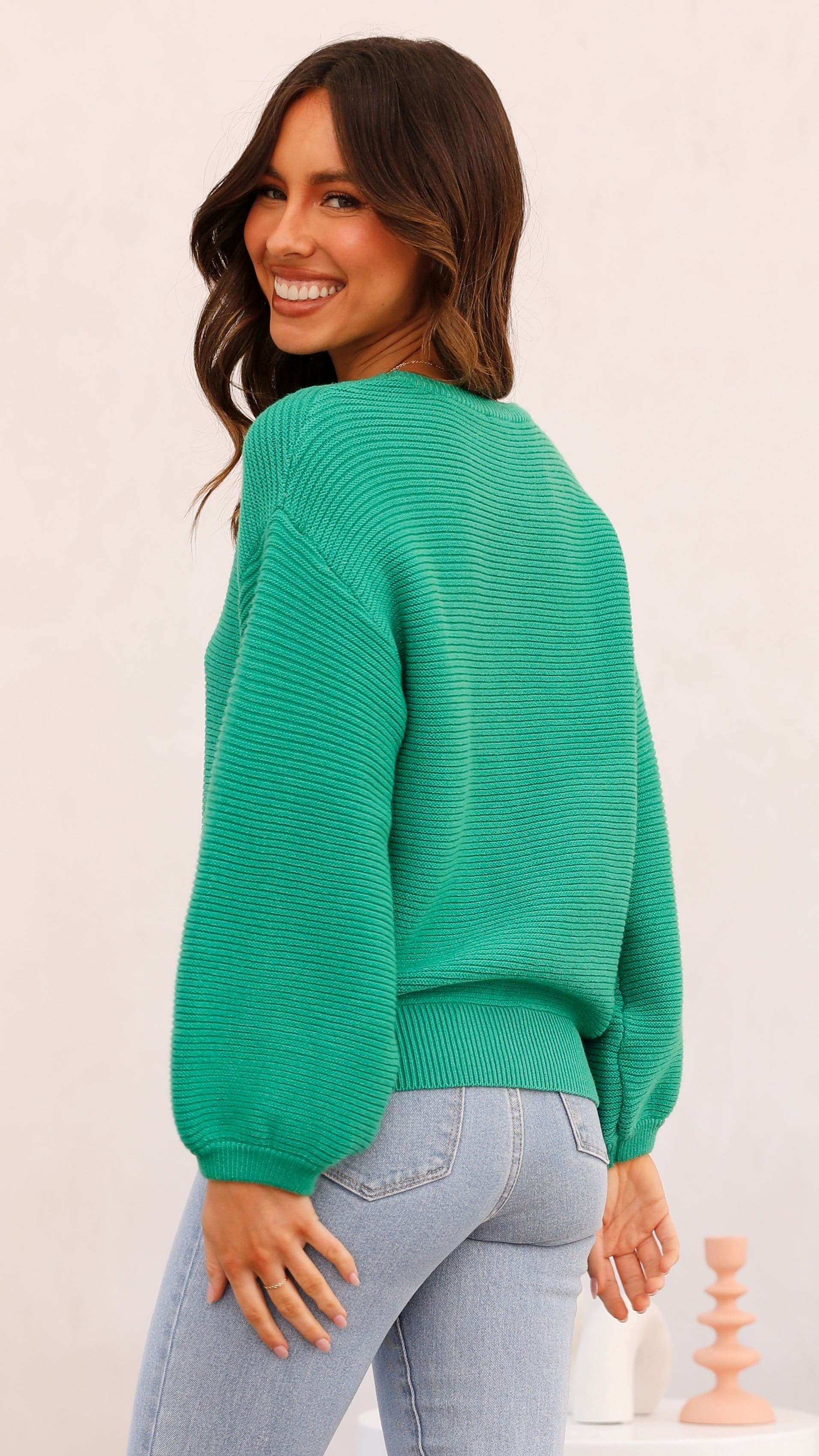 Carmel Knit - Green-Sunshines Bliss