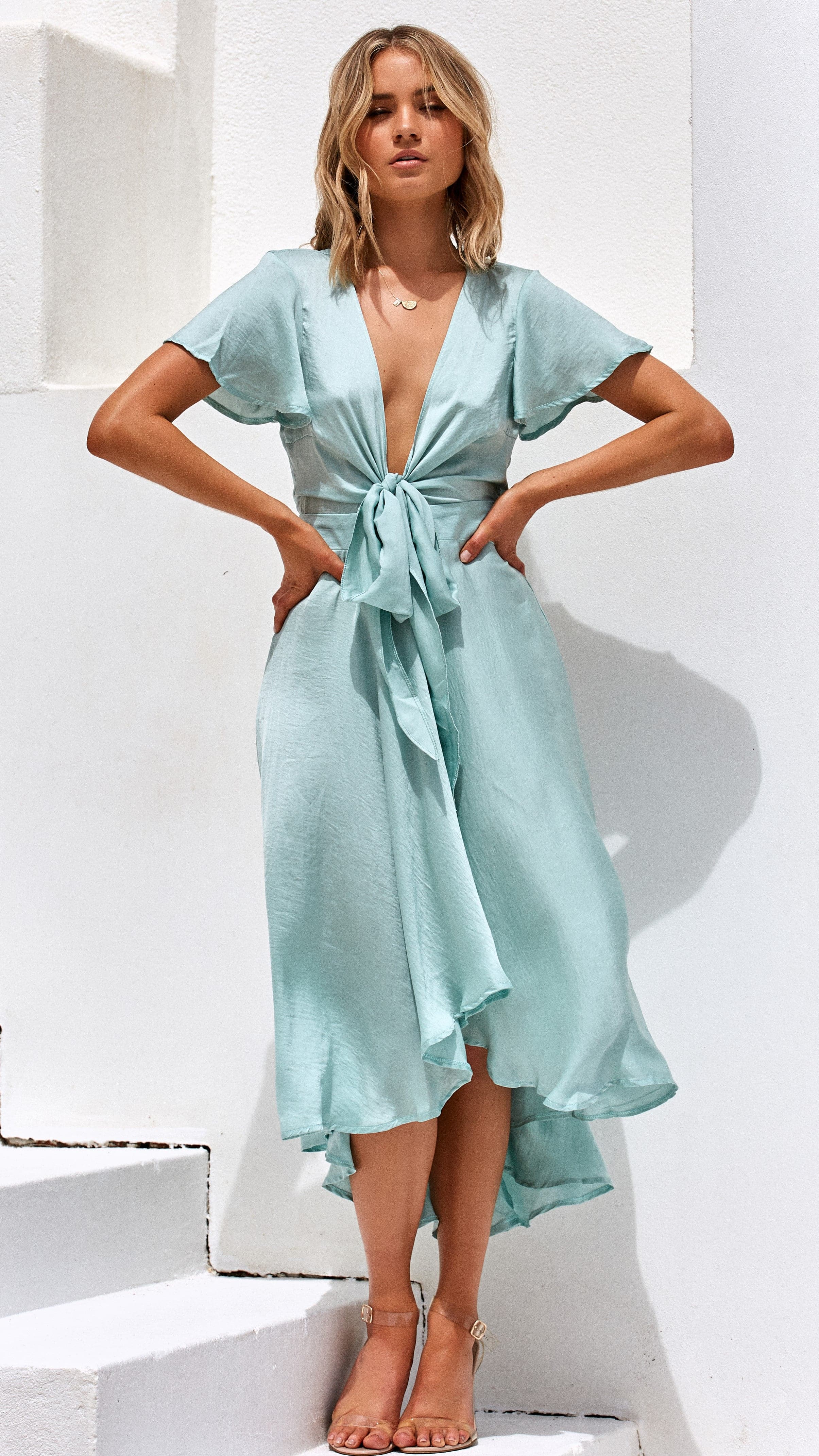 Sunny Daze Dress - Mint-Sunshines Bliss
