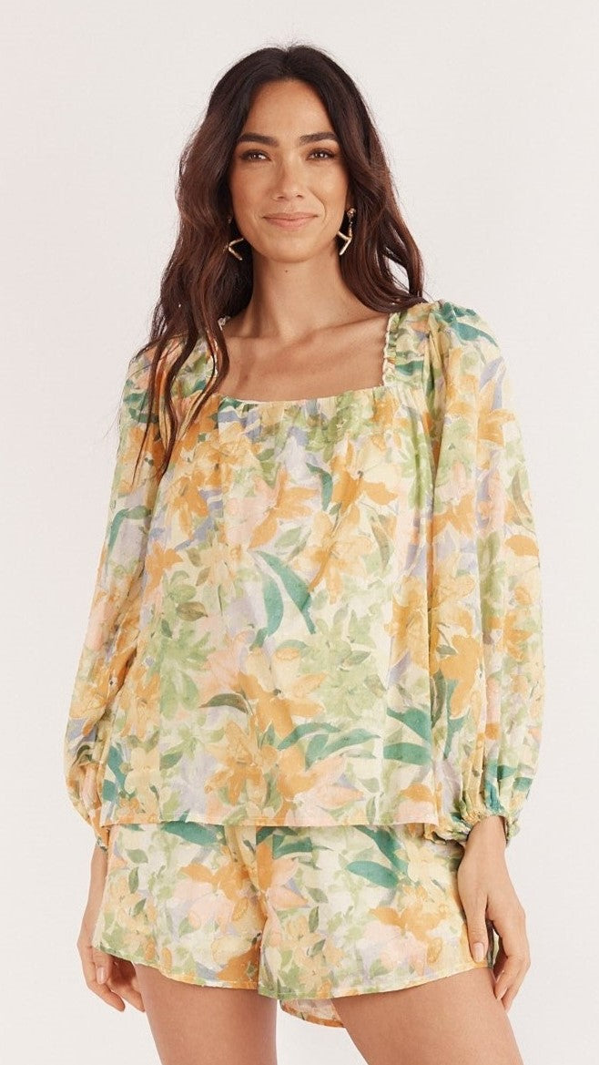 Camila Top - Wildflower Print-Sunshines Bliss