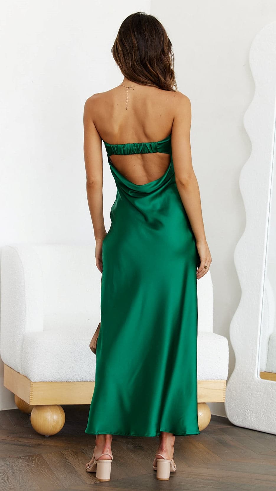 Miya Maxi Dress - Emerald-Sunshines Bliss