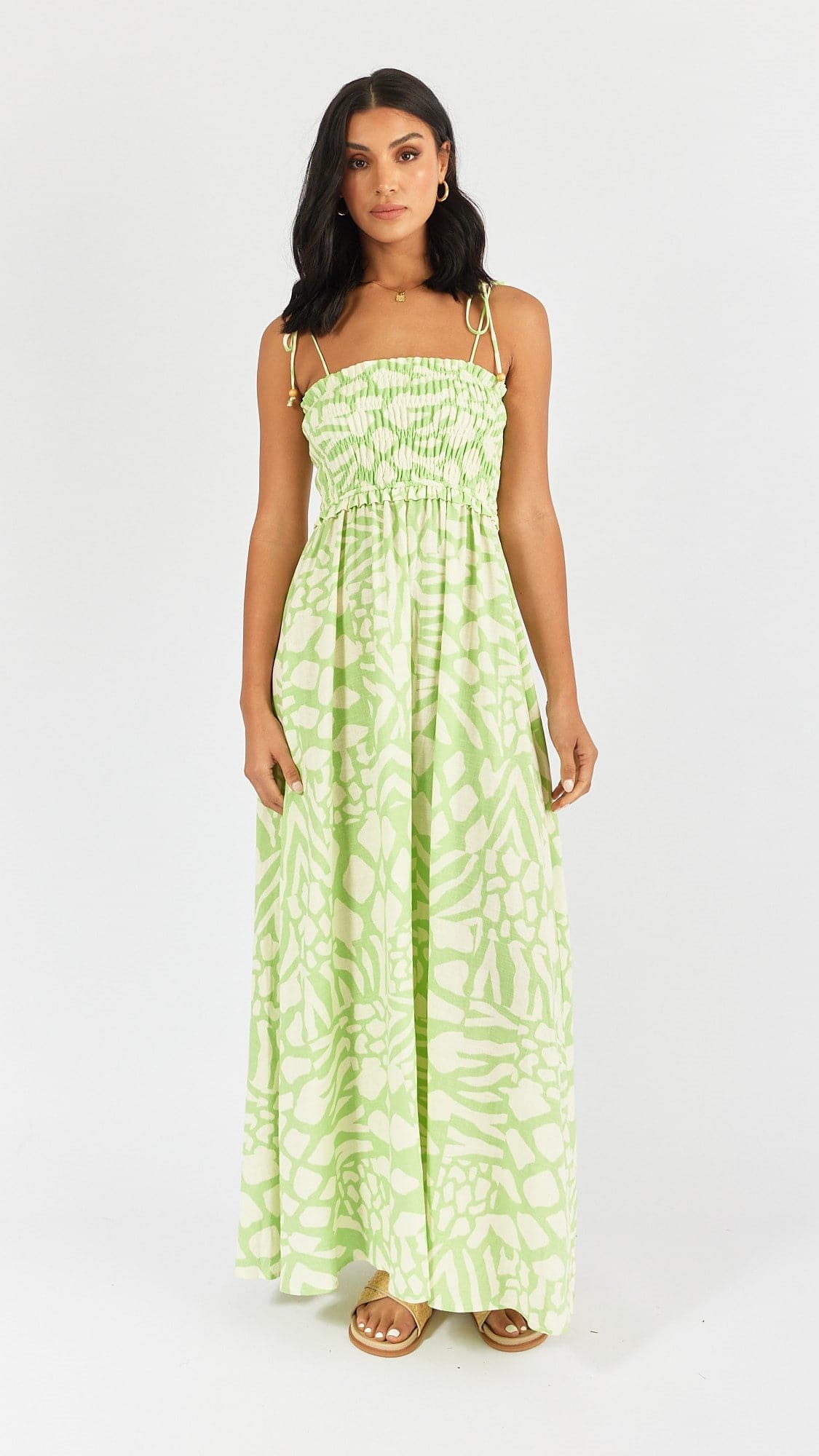Delilah Maxi Dress - Isadora Print-Sunshines Bliss