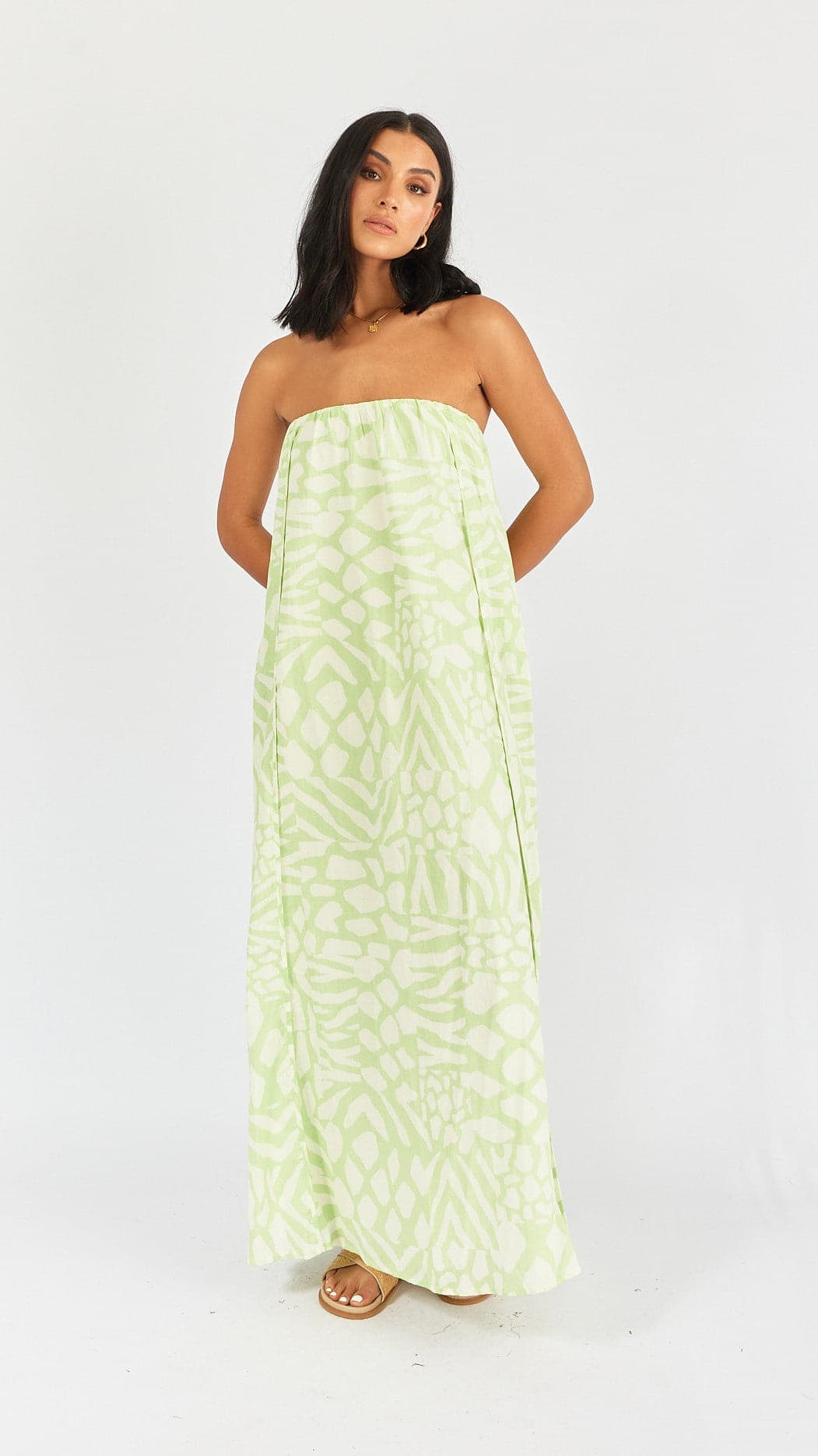 Liliana Maxi Dress - Isadora Print-Sunshines Bliss