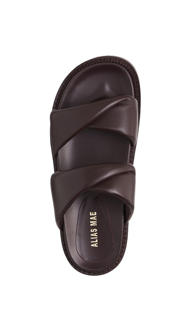 Alias Mae Paris Slide - Plum Leather-Sunshines Bliss