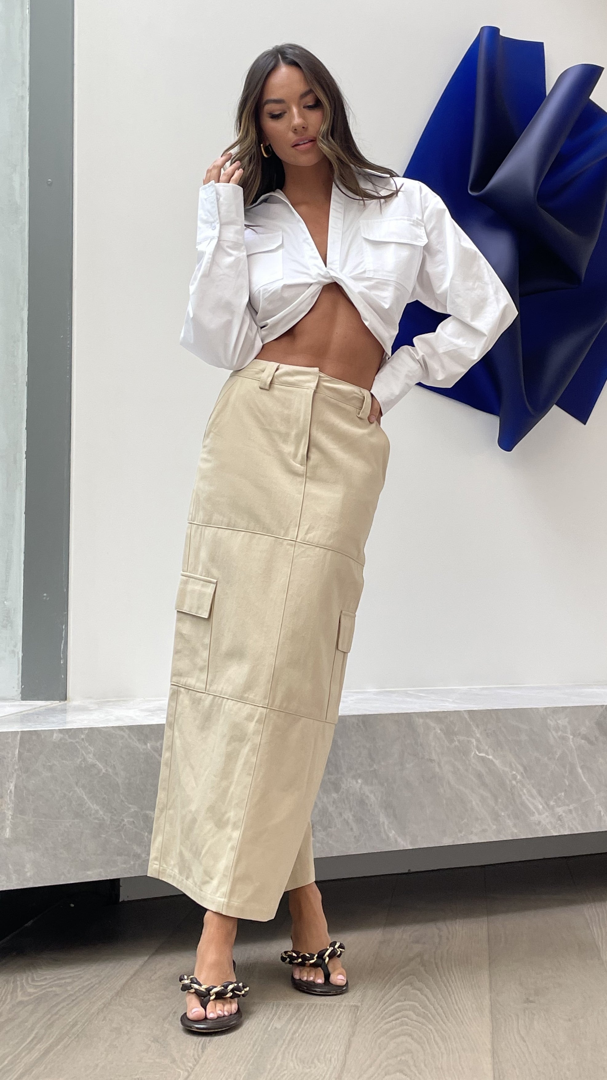 Hendrix Shirt - White-Sunshines Bliss