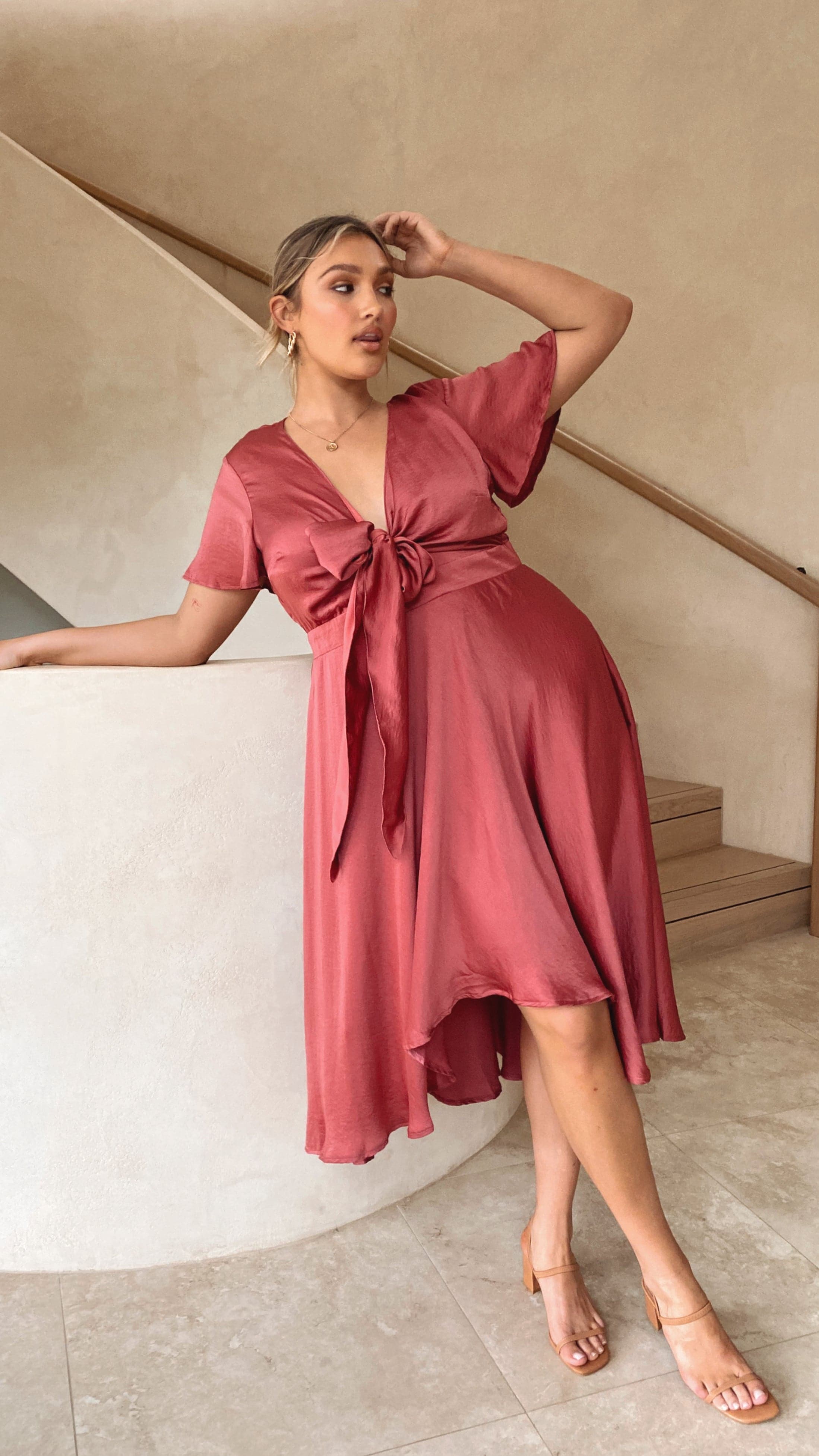 Sunny Daze Dress - Berry-Sunshines Bliss