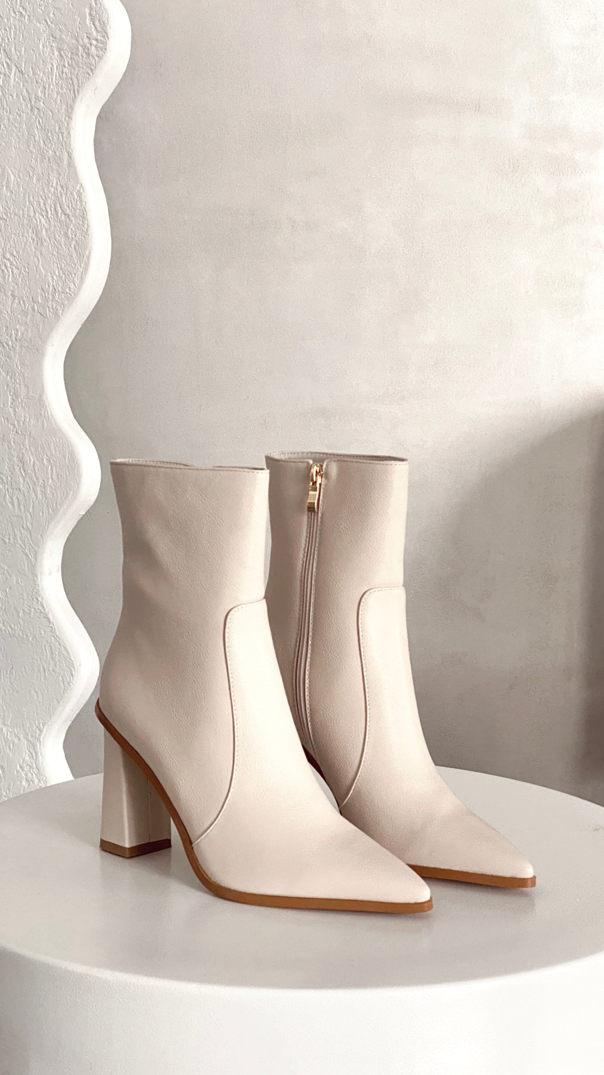 Mirie Boots  - Ivory-Sunshines Bliss