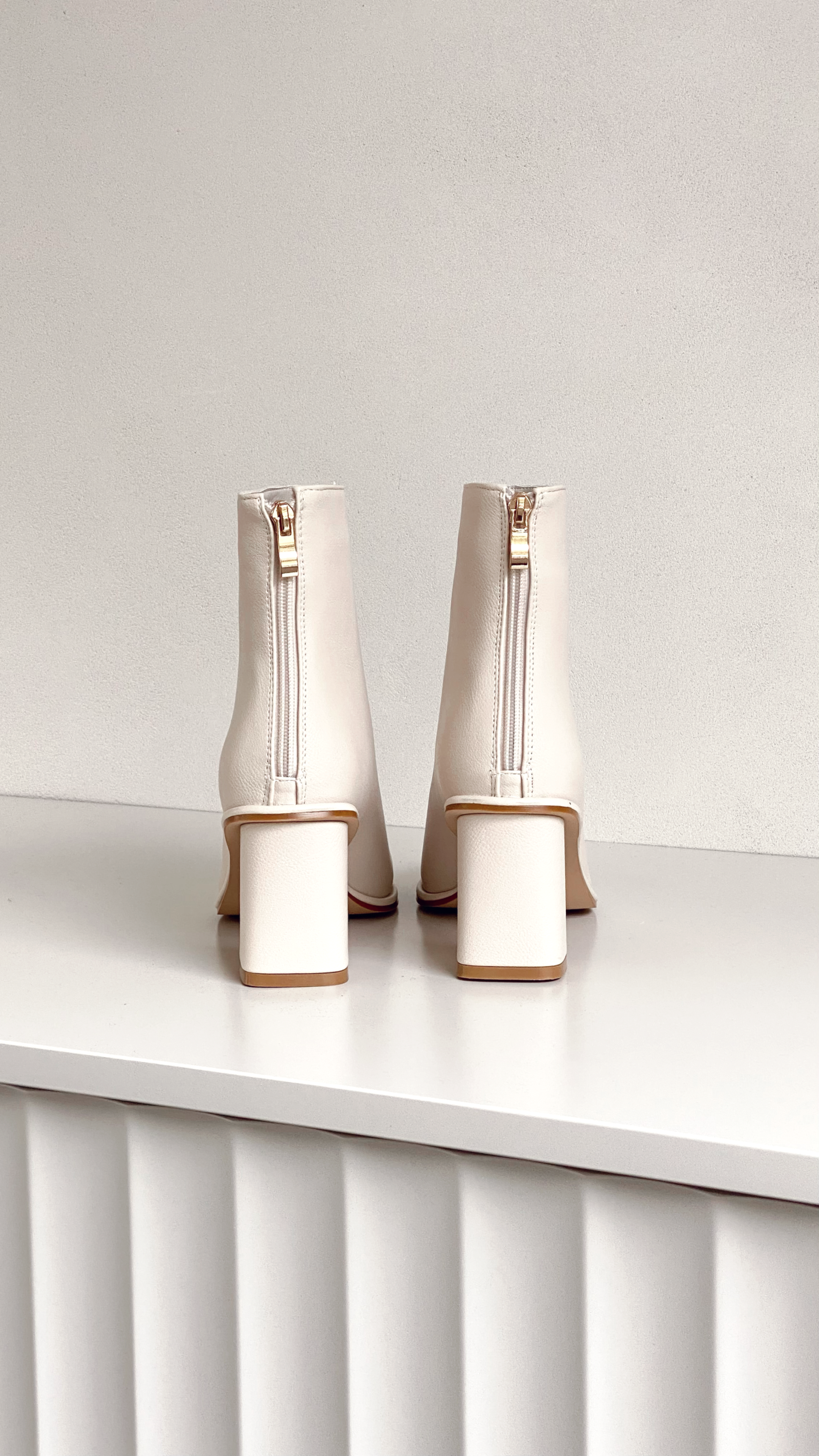 Quinnie Boots - Ivory-Sunshines Bliss