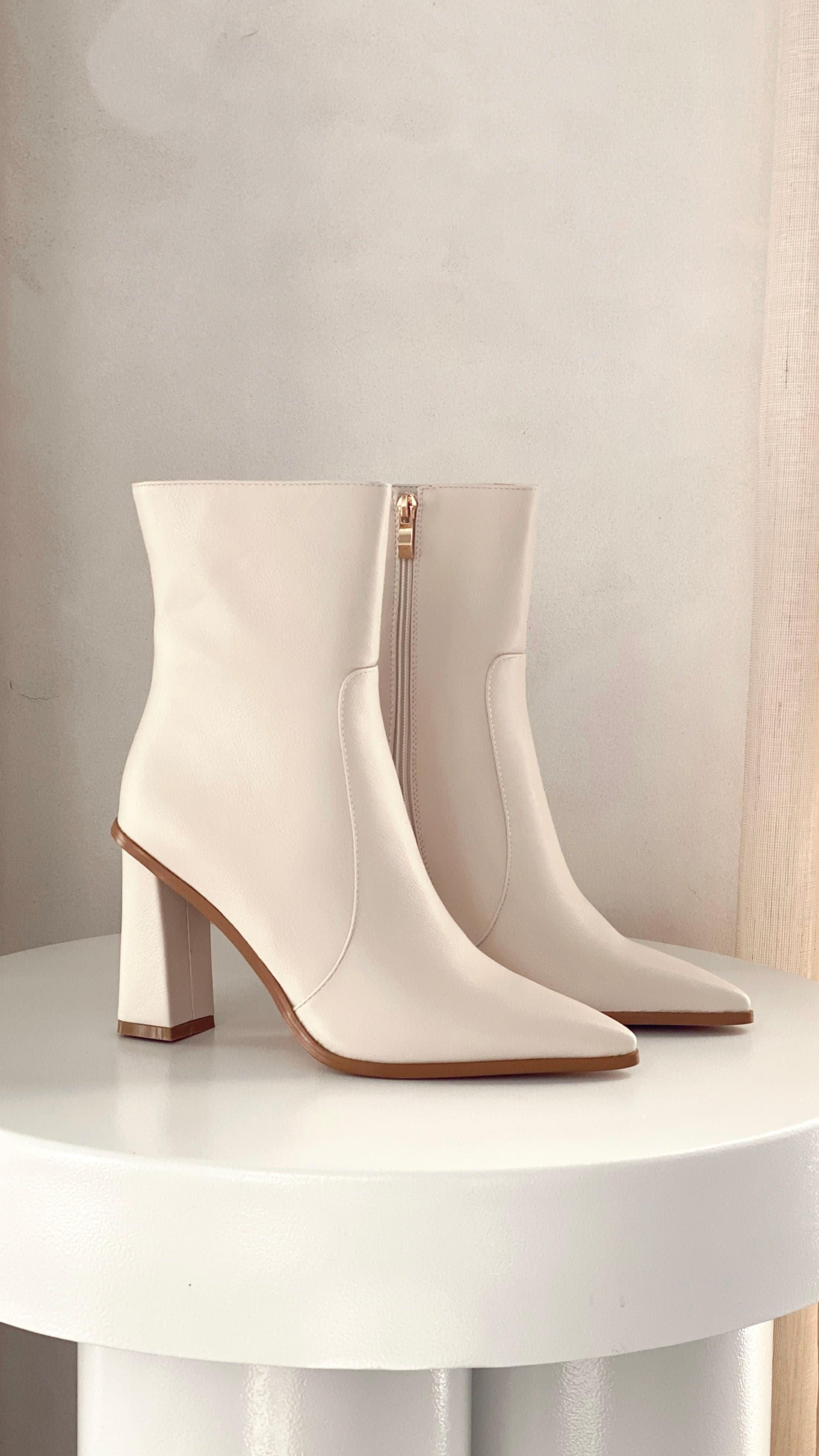 Mirie Boots  - Ivory-Sunshines Bliss
