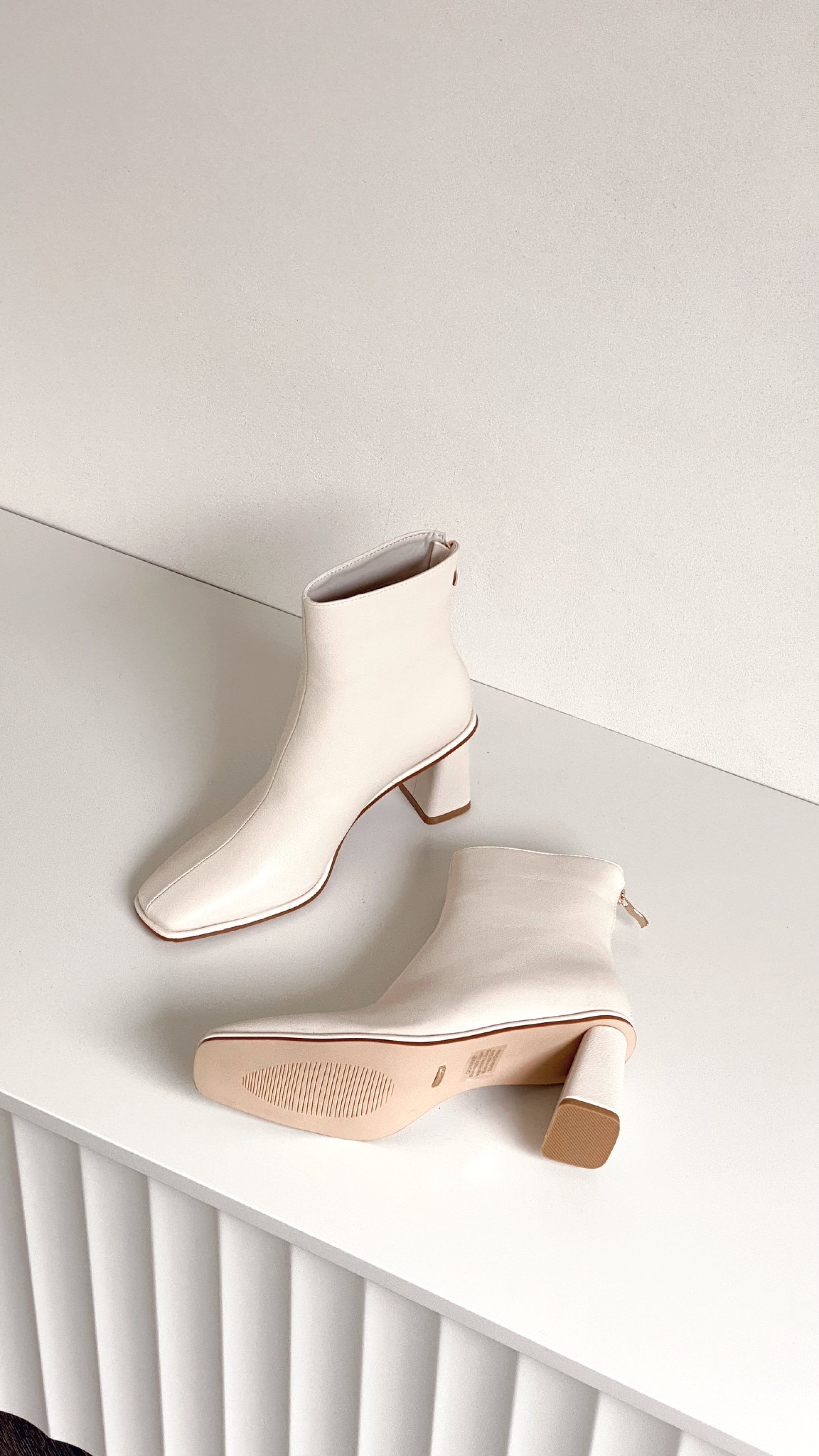 Quinnie Boots - Ivory-Sunshines Bliss