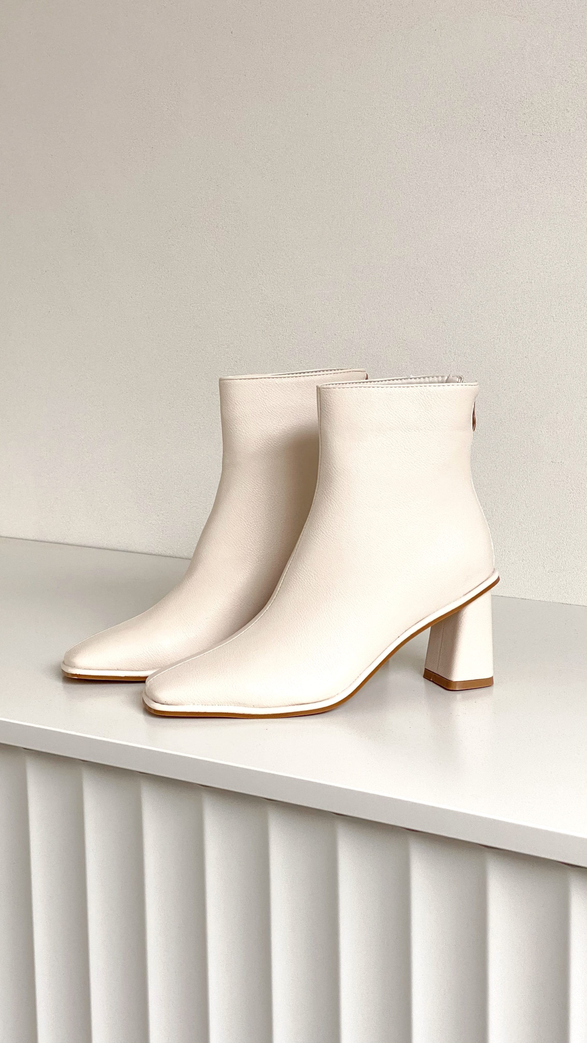 Quinnie Boots - Ivory-Sunshines Bliss