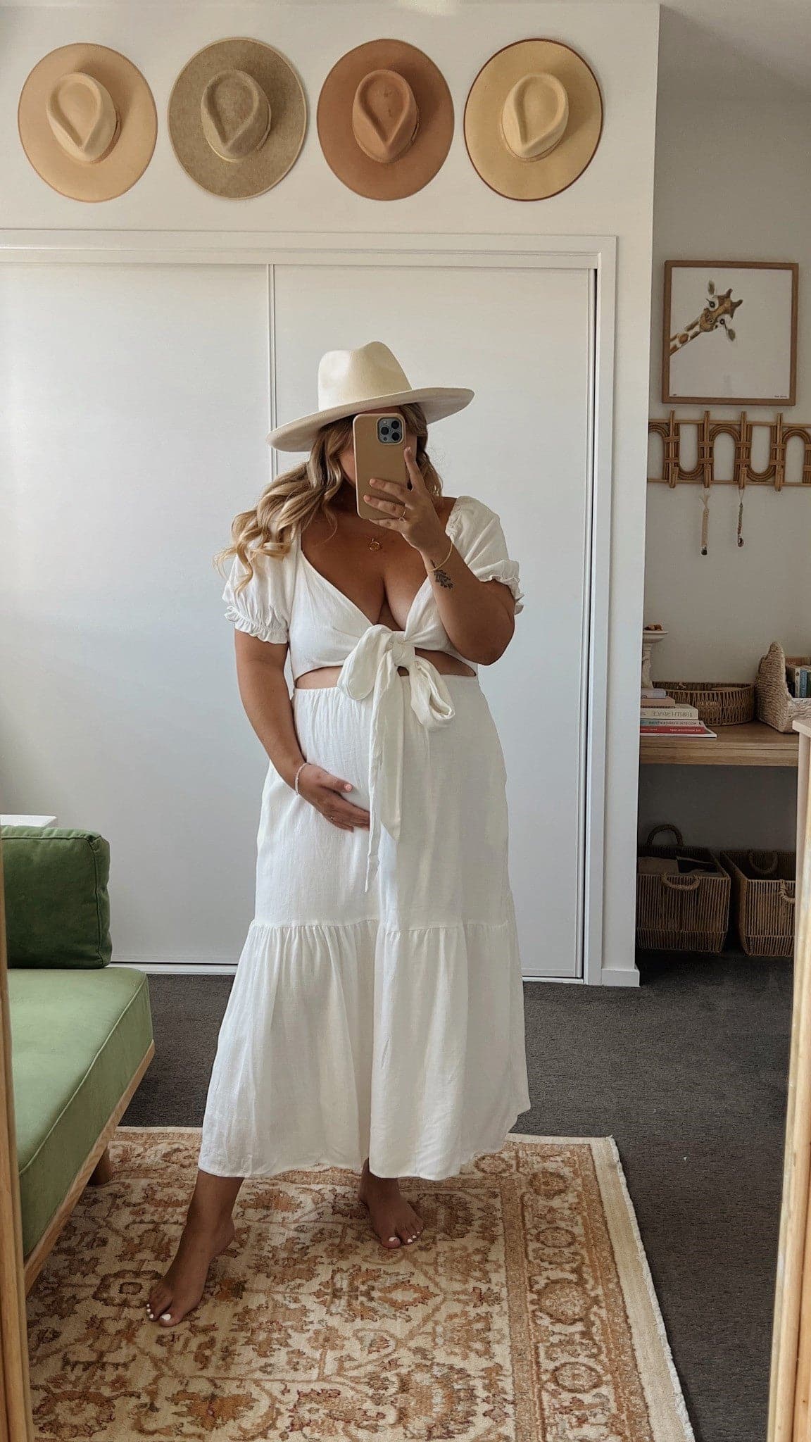 Sami Maxi Dress - White-Sunshines Bliss