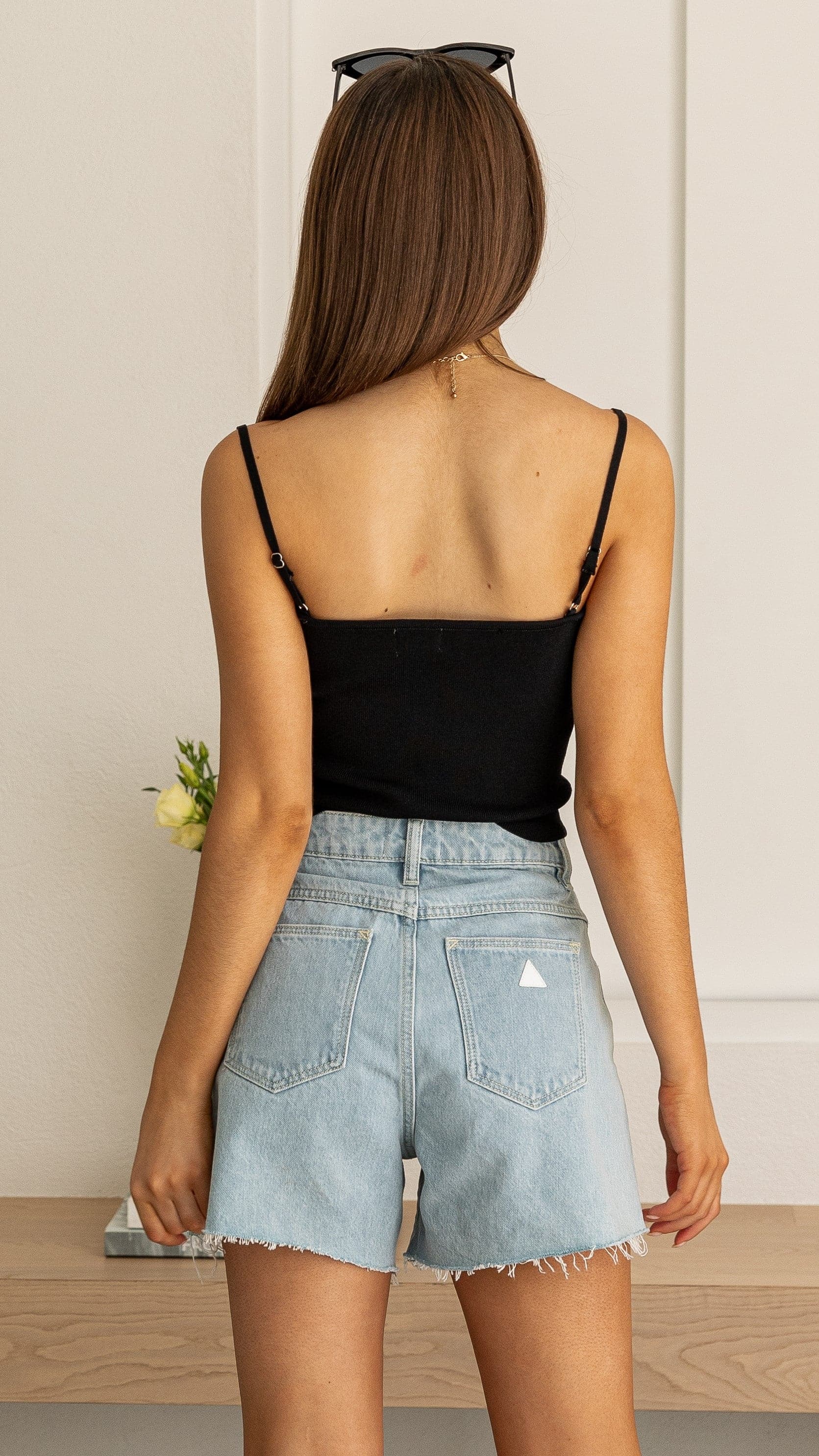 Suncatcher Top - Black-Sunshines Bliss