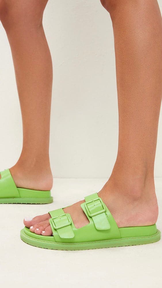 Rayna Slide - Lime-Sunshines Bliss