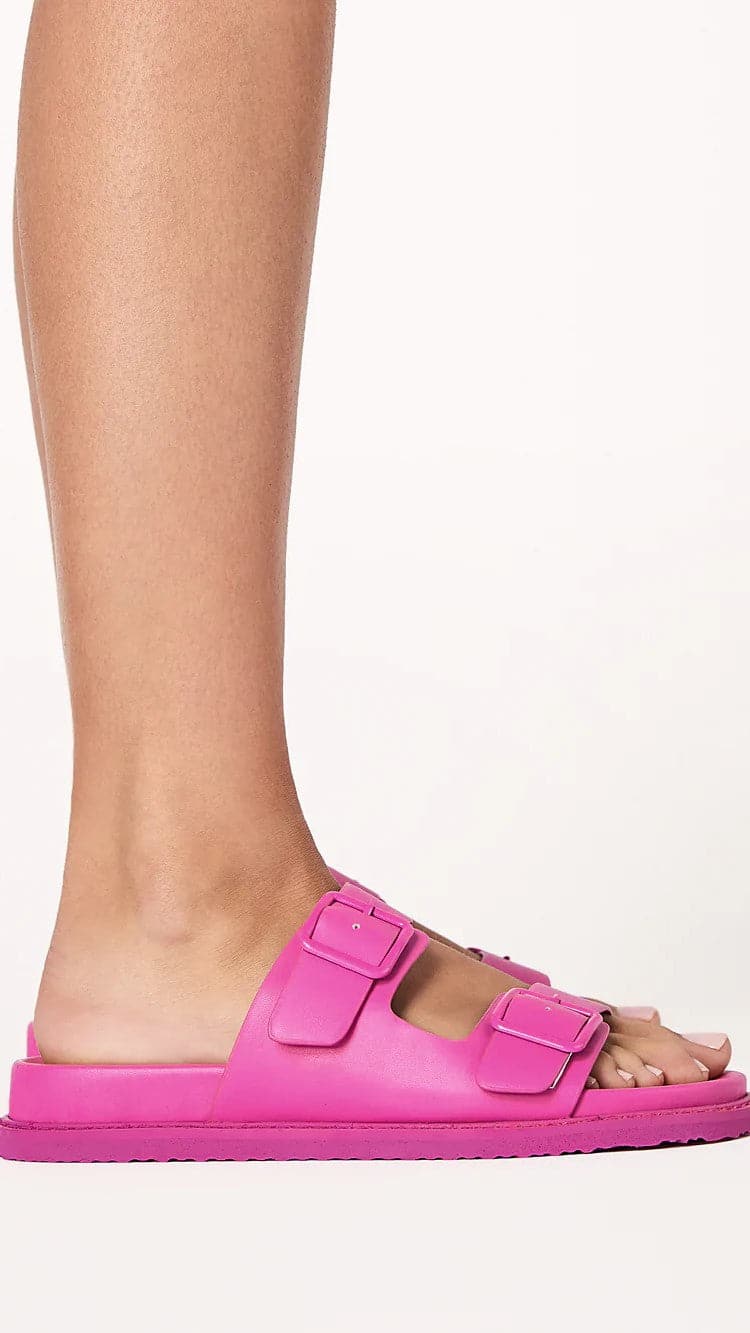 Rayna Slide - Lipstick-Sunshines Bliss