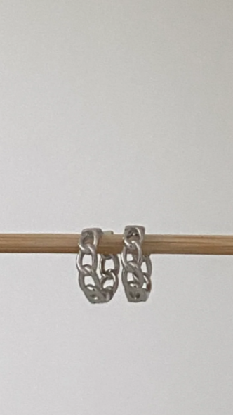 Chain Huggie - Silver-Sunshines Bliss