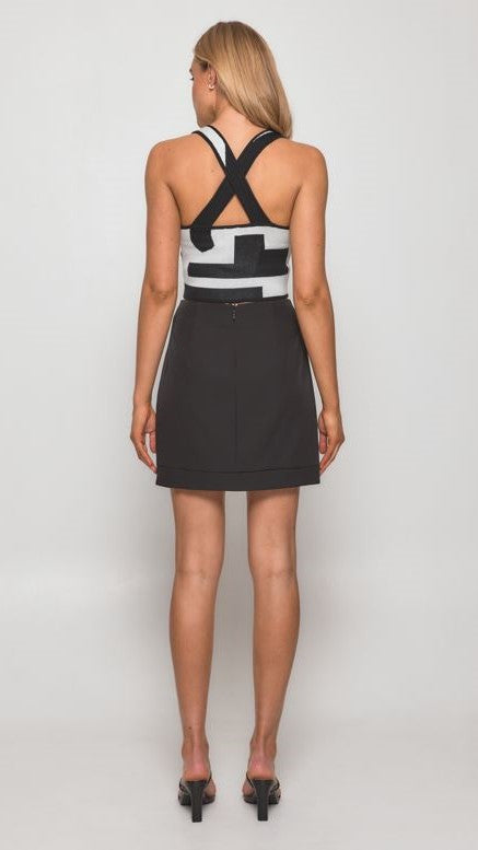 Maxie Top - Black/White-Sunshines Bliss