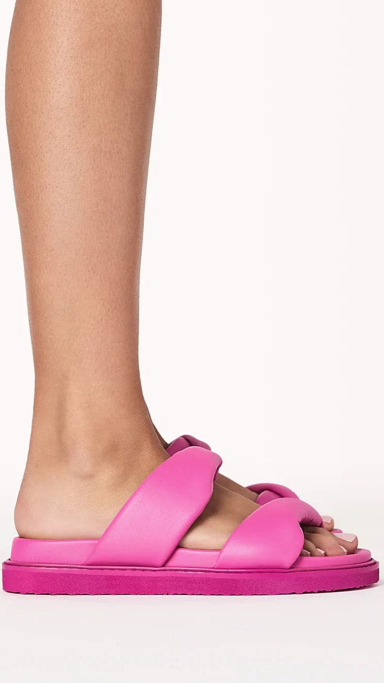 Zonya Slide - Lipstick-Sunshines Bliss