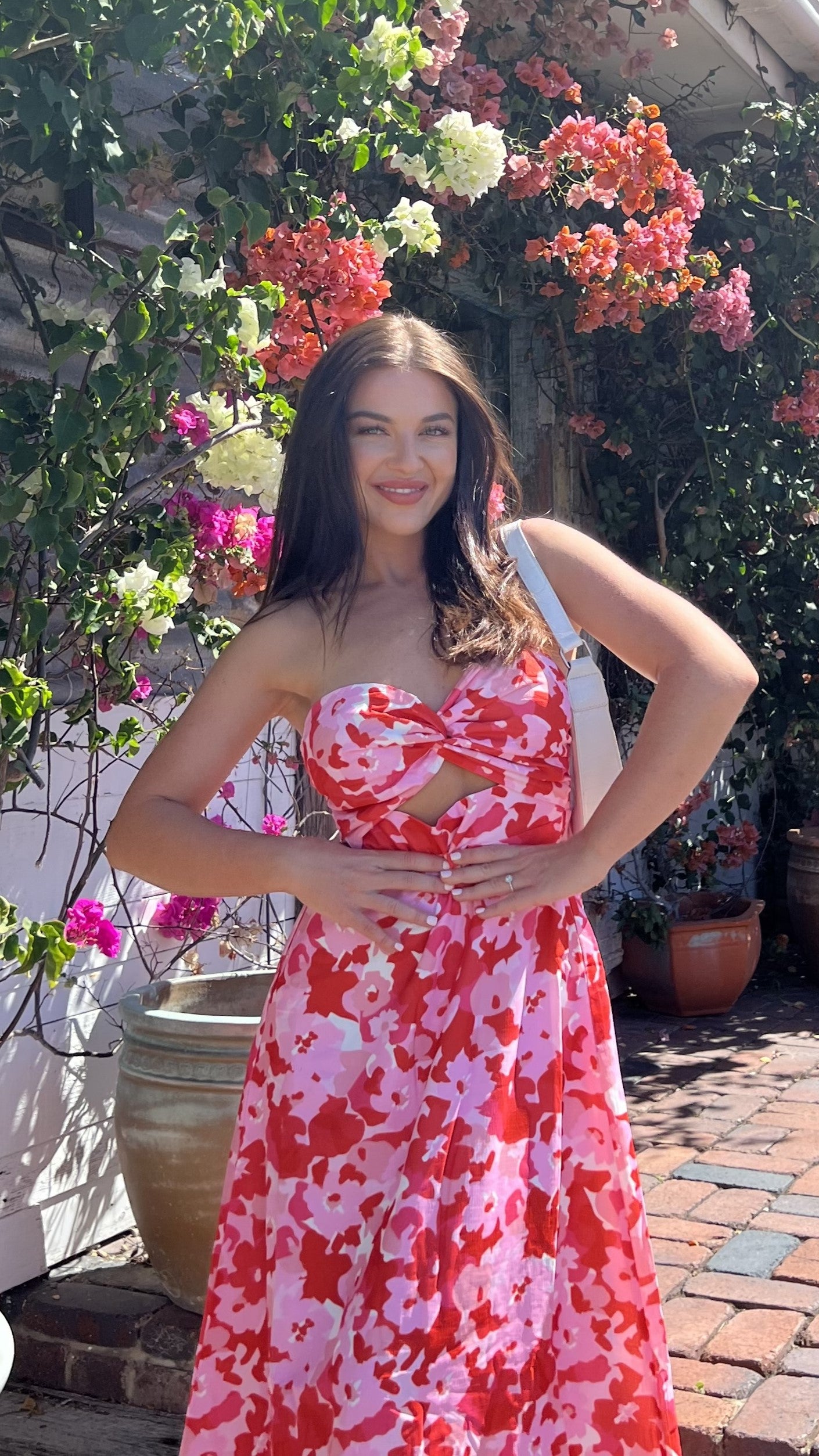 Cody Midi Dress - Posey Print-Sunshines Bliss