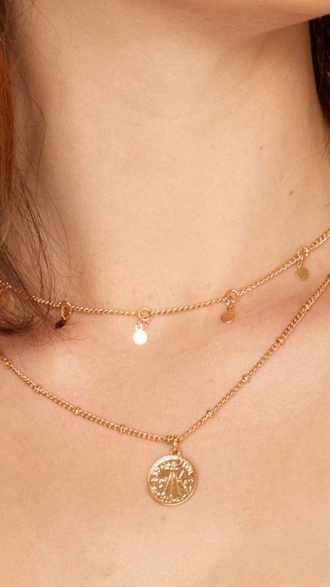 Rubi Layered Set - Gold-Sunshines Bliss