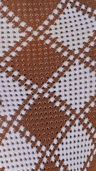 Terria Maxi Dress - Chocolate Check-Sunshines Bliss