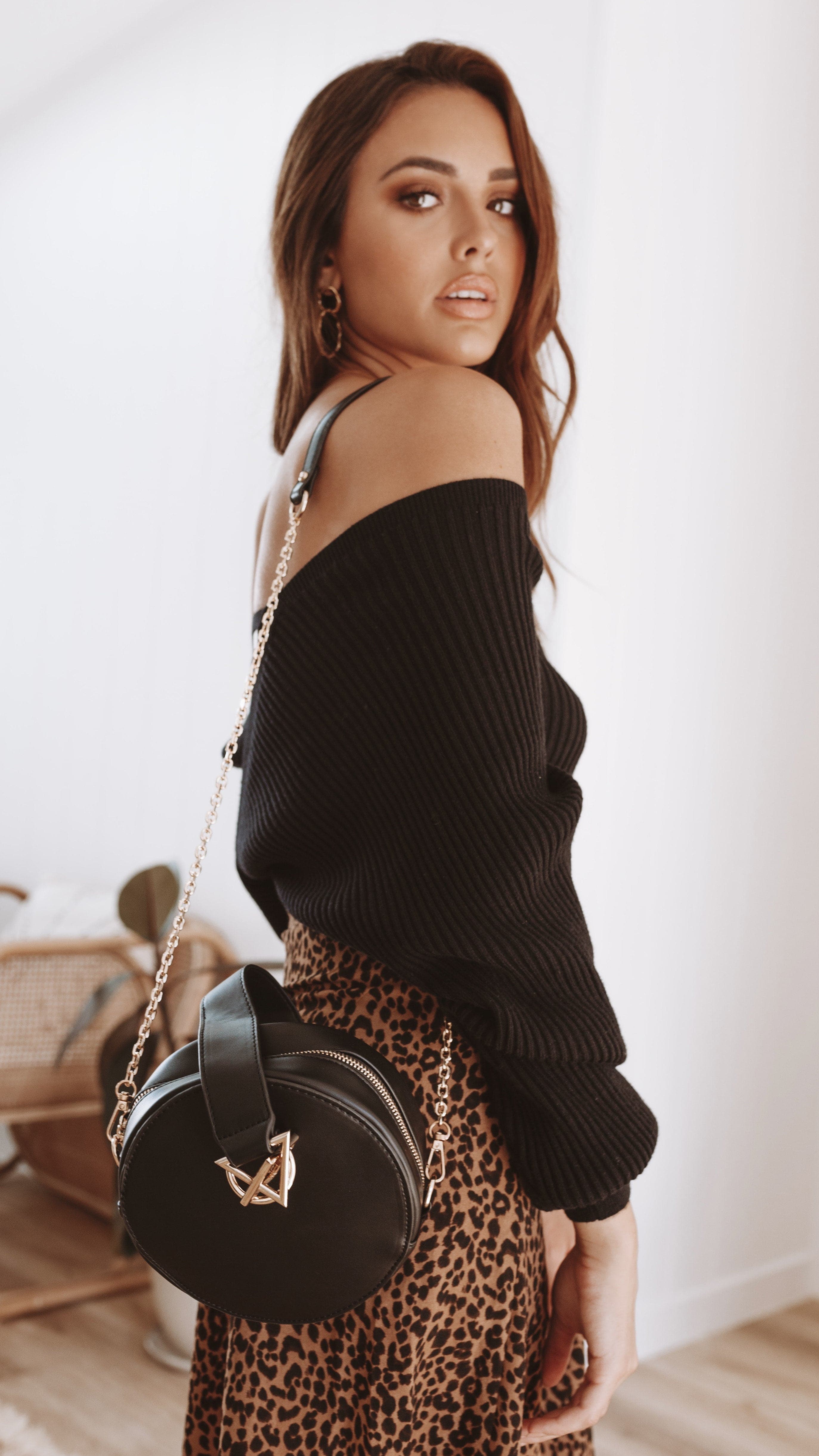 Posse Knit Top - Black-Sunshines Bliss