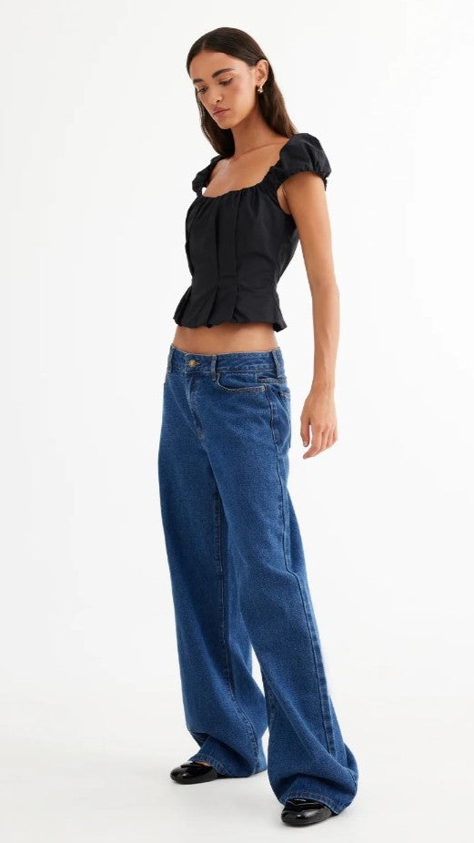 Lioness Almost Famous Top - Onyx-Sunshines Bliss