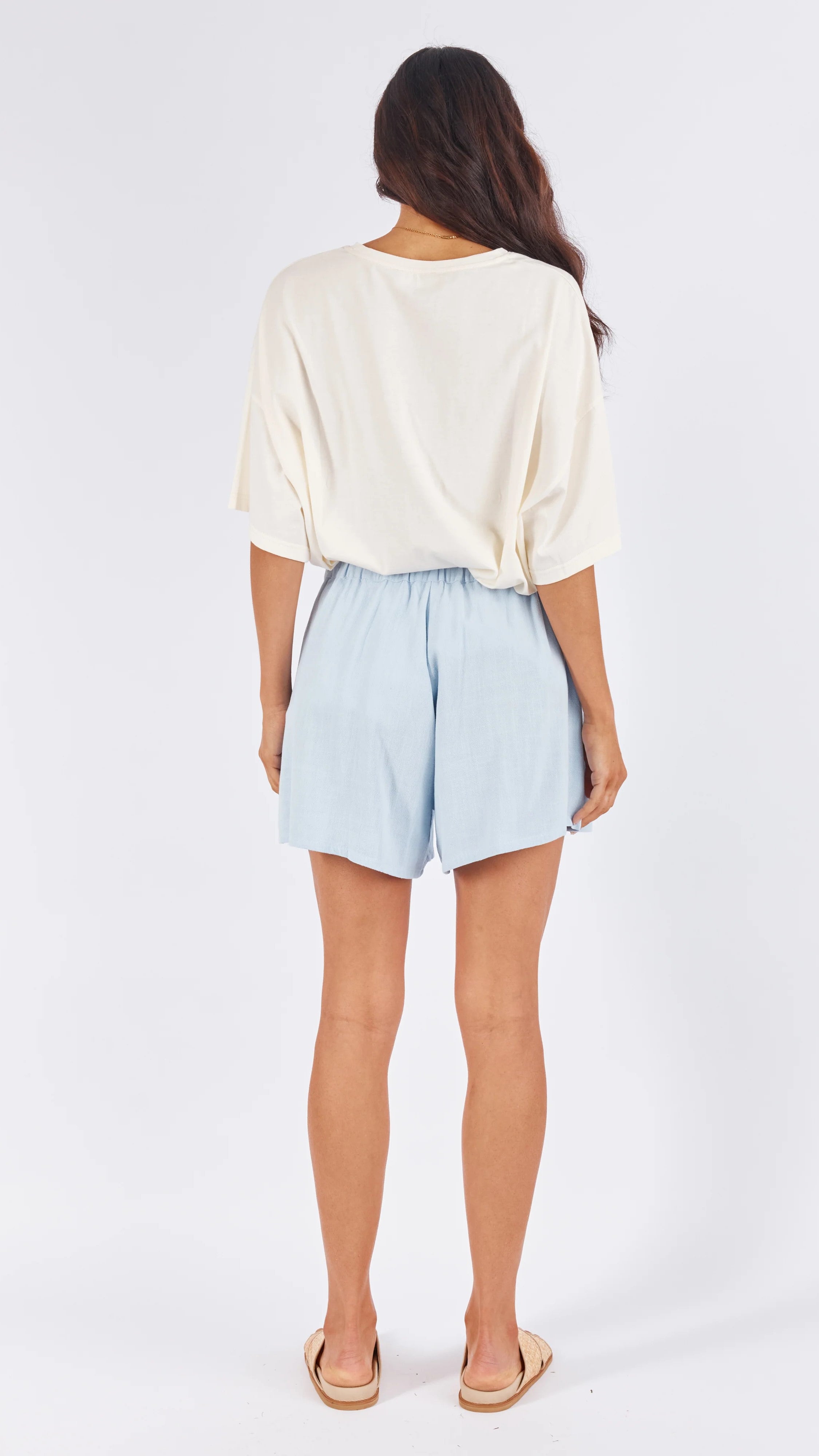 Gilly Shorts - Sky Blue-Sunshines Bliss