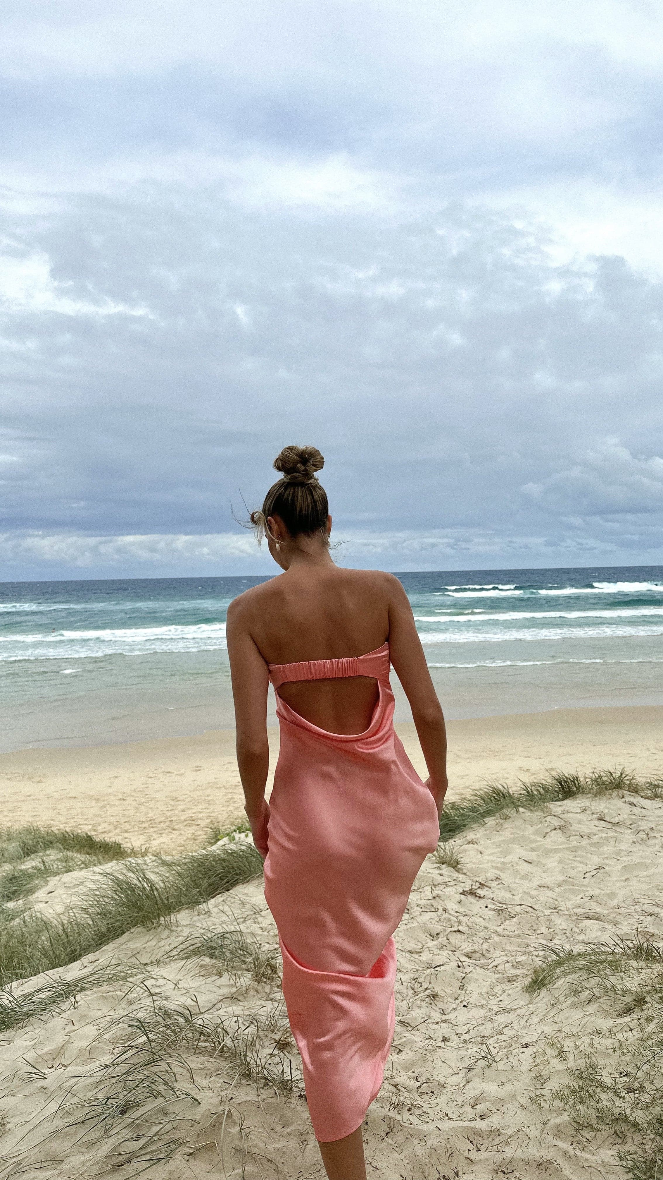 Miya Maxi Dress - Pink-Sunshines Bliss