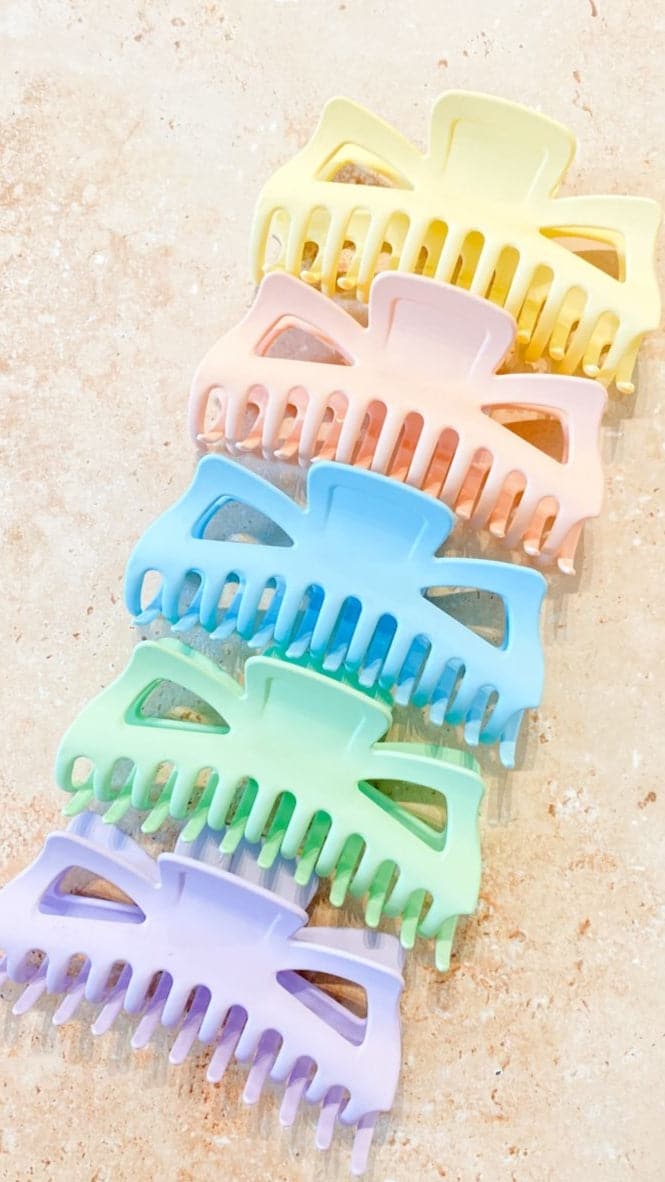 Mariposa Claw Clip - Lilac-Sunshines Bliss