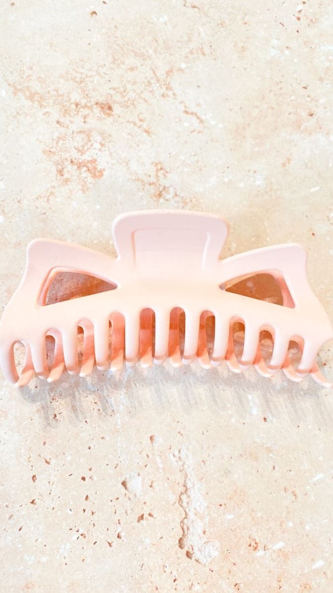 Mariposa Claw Clip - Pink-Sunshines Bliss