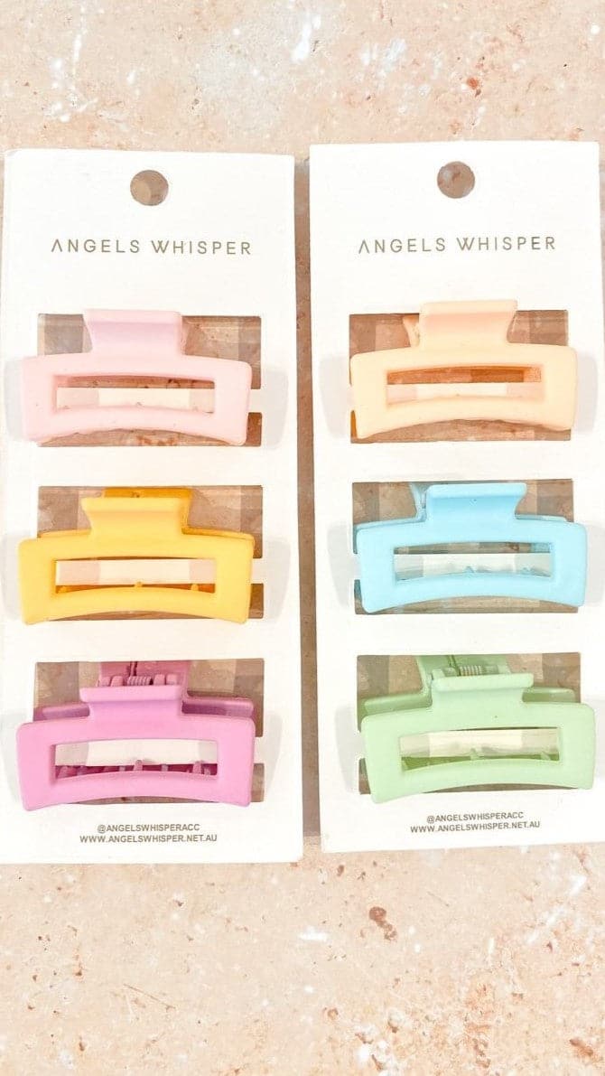 Bindi Mini Claw Clip 3 Pack - Candy-Sunshines Bliss