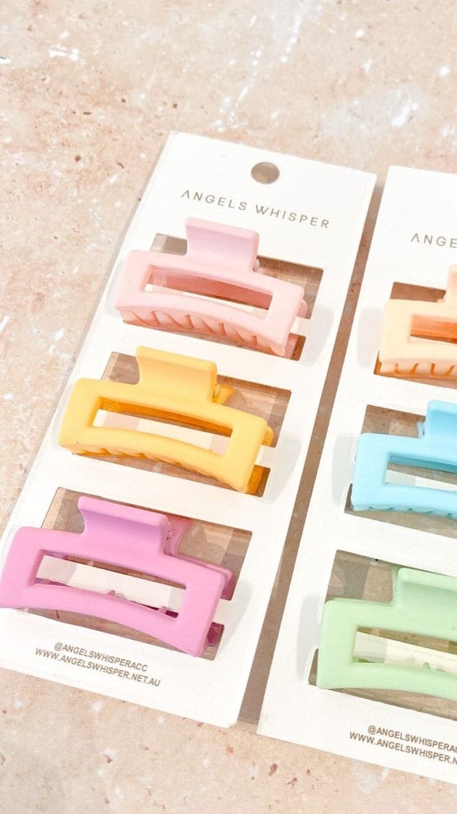 Bindi Mini Claw Clip 3 Pack - Candy-Sunshines Bliss