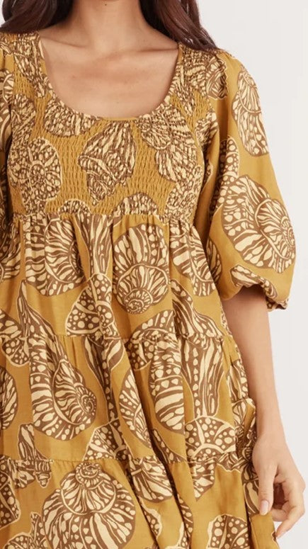 Imogen Mini Dress - Sea Change Print-Sunshines Bliss