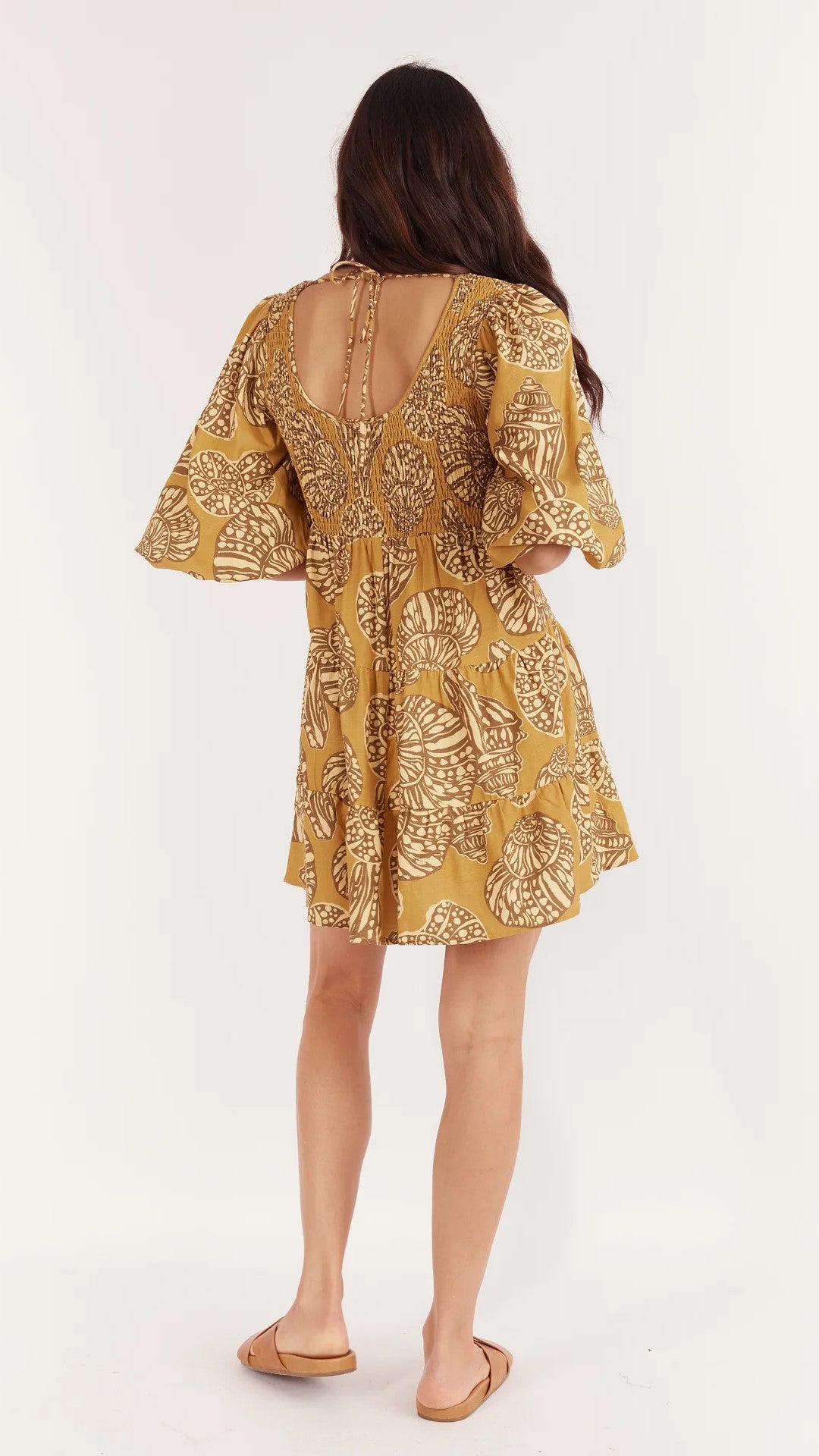 Imogen Mini Dress - Sea Change Print-Sunshines Bliss